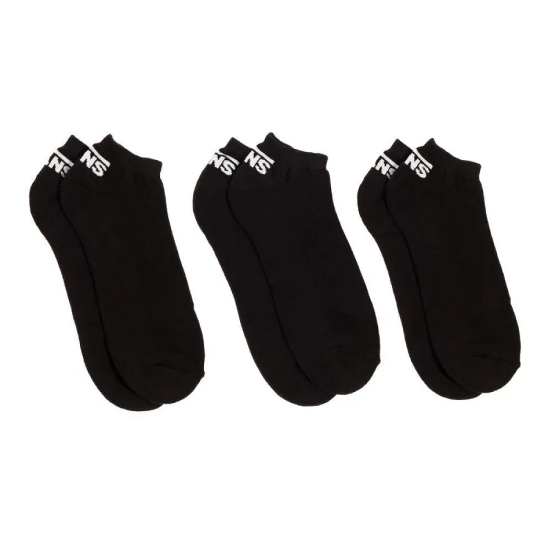Vans Classic Low Crew Sock 3 Pack - Black sold by Source Skate Co.