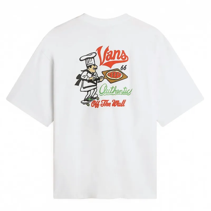 Vans Linea Loose T-shirt - White sold by Source Skate Co.
