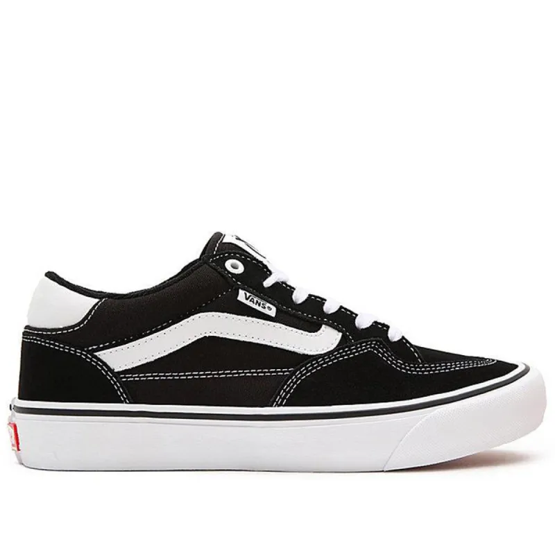 Vans Rowan - Black/True White sold by Source Skate Co.