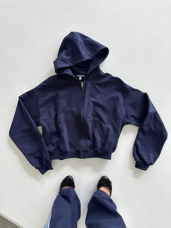 Everyday Zip Hoodie - Navy made by Other Normal