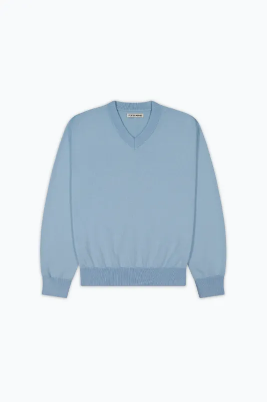 Knitted V-Neck made by Porter James