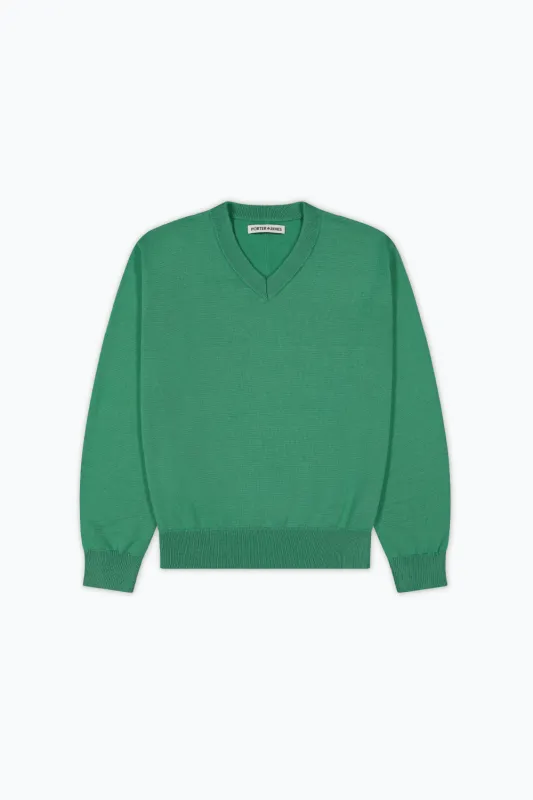 Knitted V-Neck made by Porter James