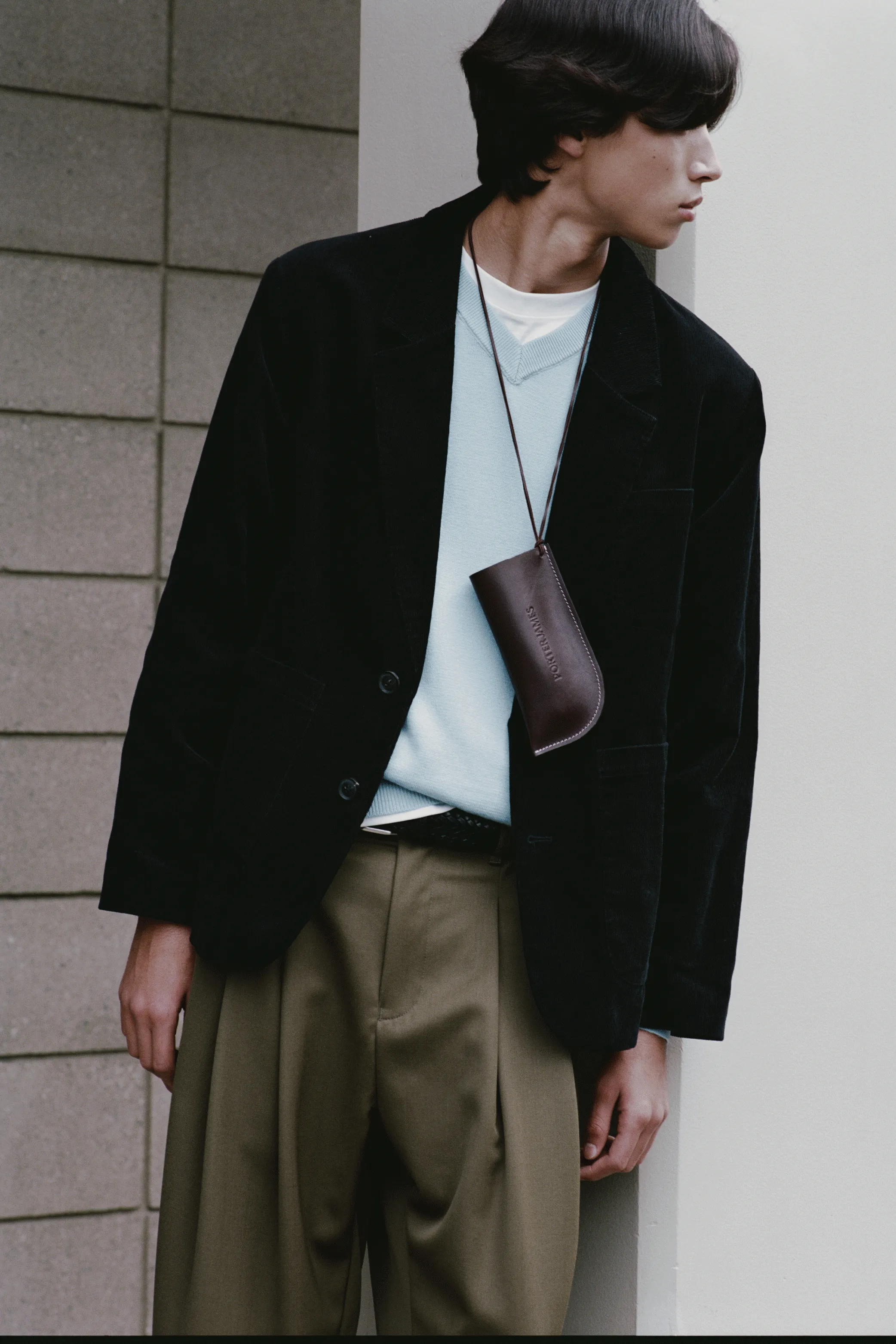 Tailored Pleated Trousers sold by Porter James product image thumbnail 5