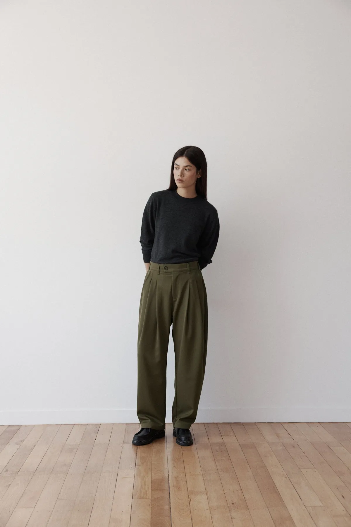 Tailored Pleated Trousers sold by Porter James product image thumbnail 4