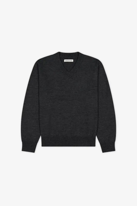 Knitted V-Neck made by Porter James