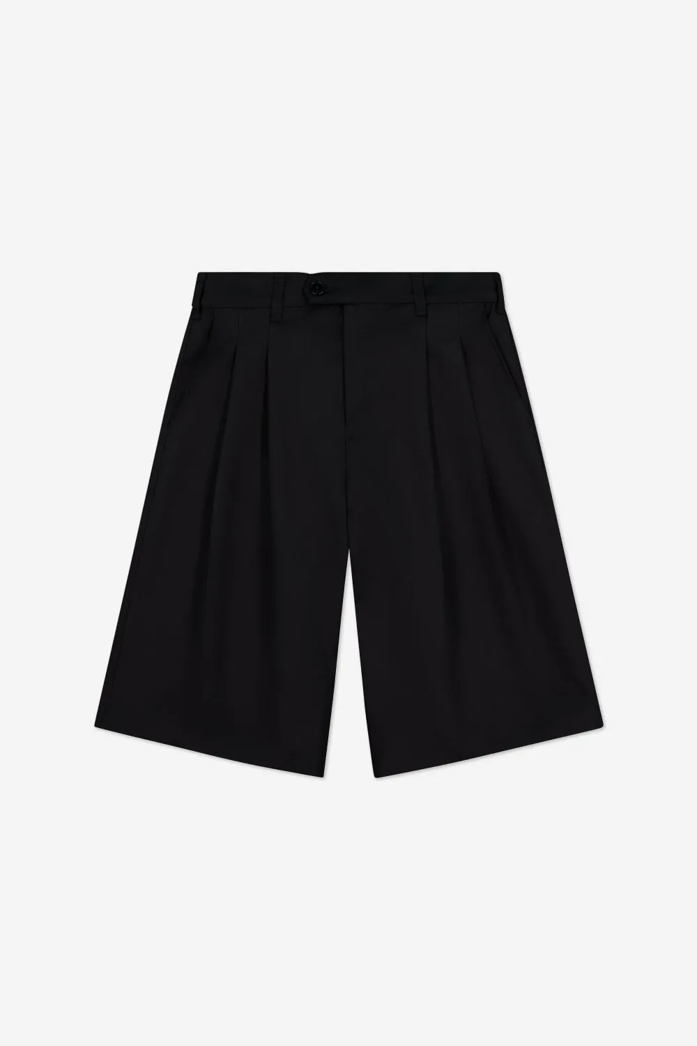 Double-Pleated Shorts sold by Porter James