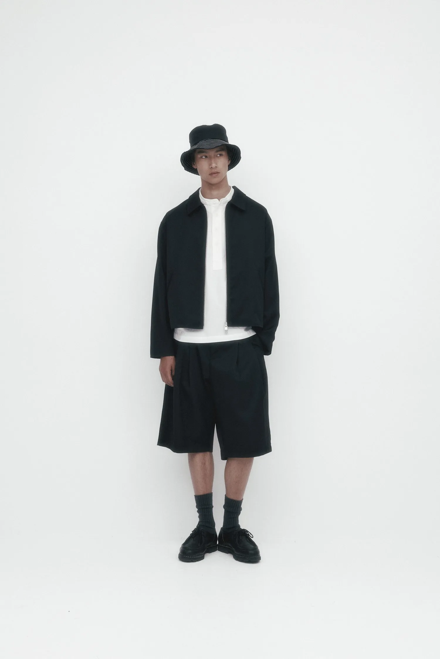 Double-Pleated Shorts sold by Porter James product image thumbnail 2