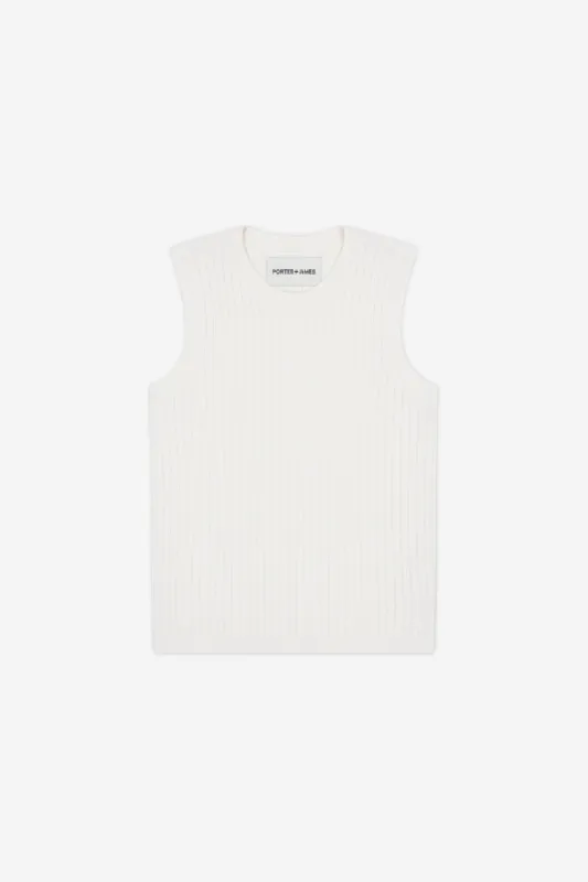 Drop Knit Tank made by Porter James