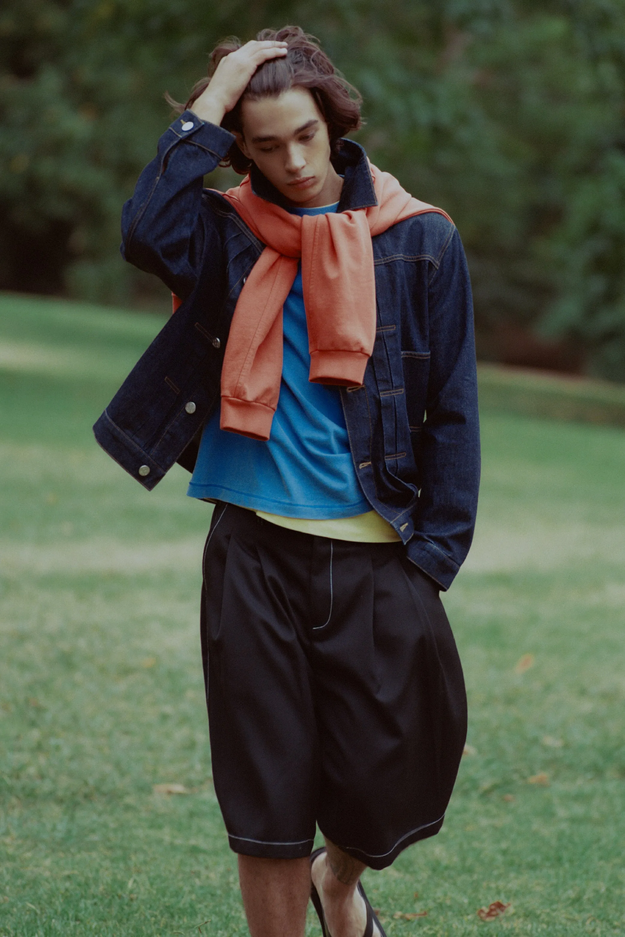 Double-Pleated Shorts sold by Porter James product image thumbnail 2