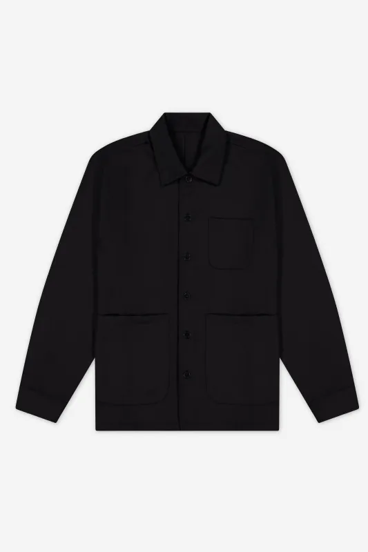 Wool Shacket made by Porter James