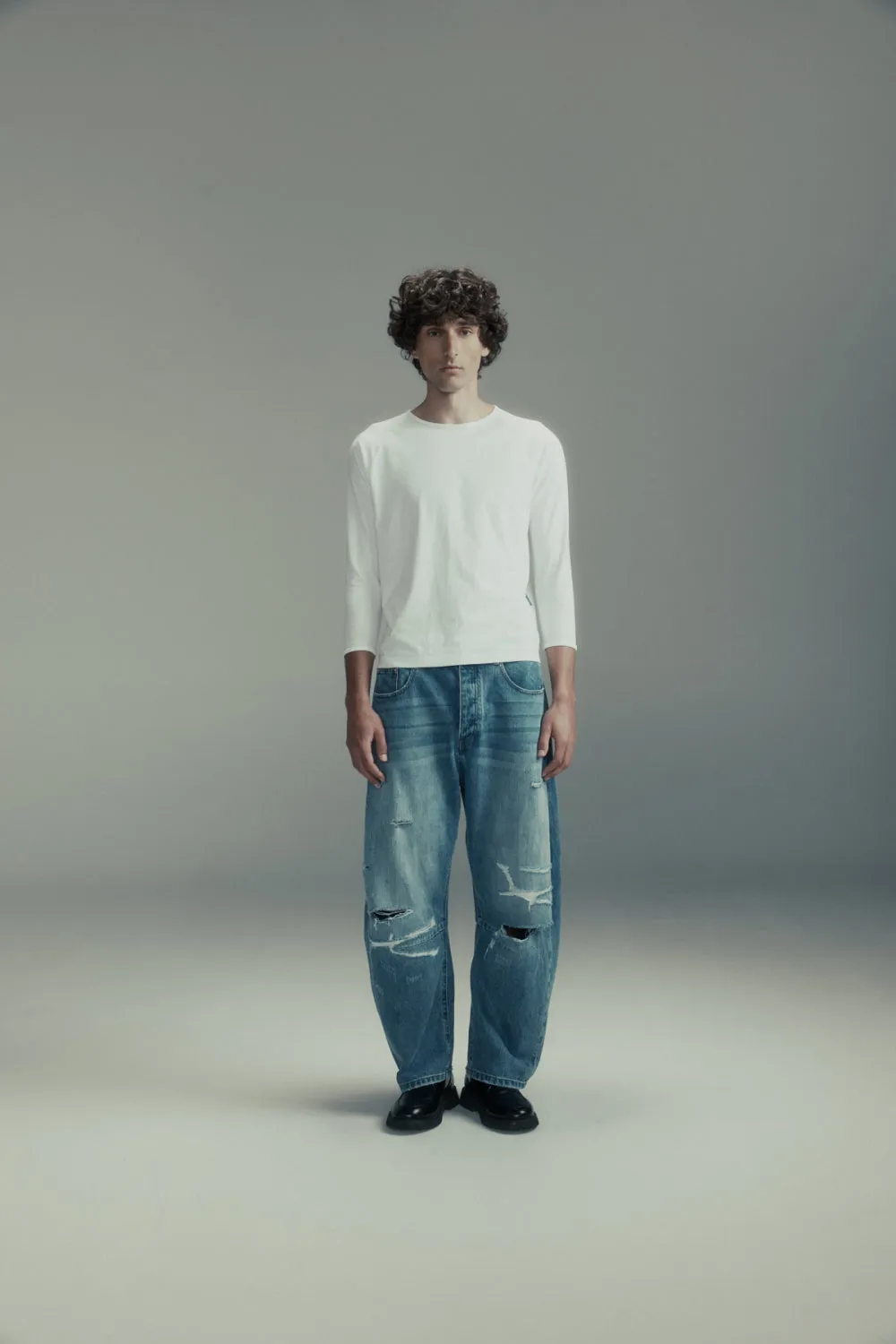 Dart-Knee Denim sold by Porter James product image thumbnail 5