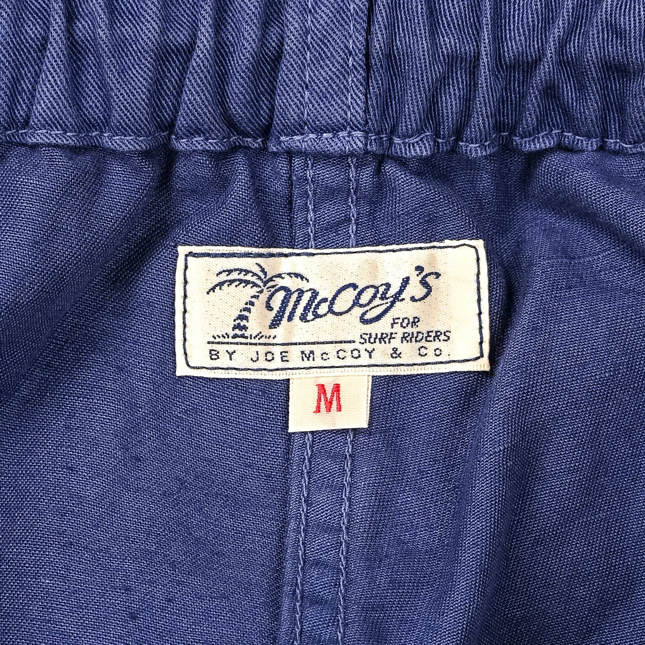 The Real McCoy's Cotton Drill Shorts Navy sold by Frans Boone product image thumbnail 3