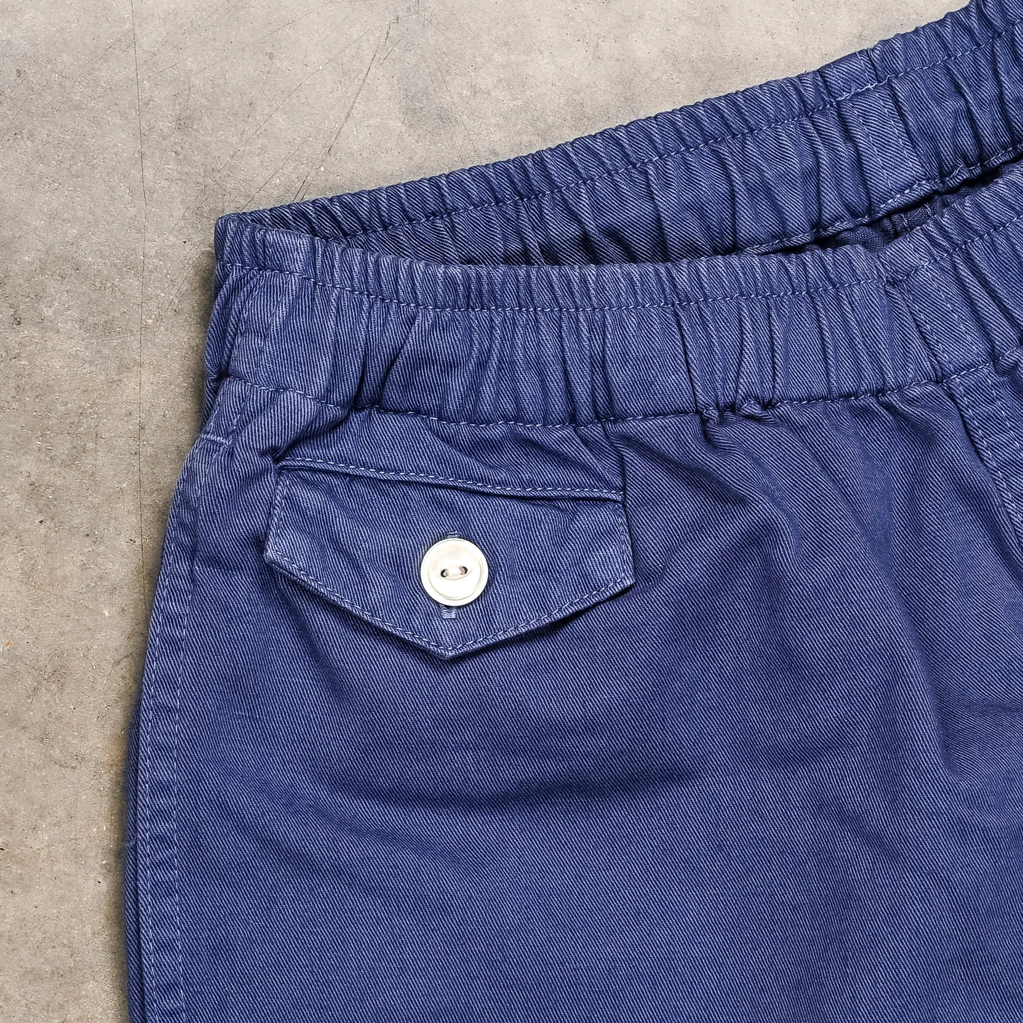 The Real McCoy's Cotton Drill Shorts Navy sold by Frans Boone product image thumbnail 4