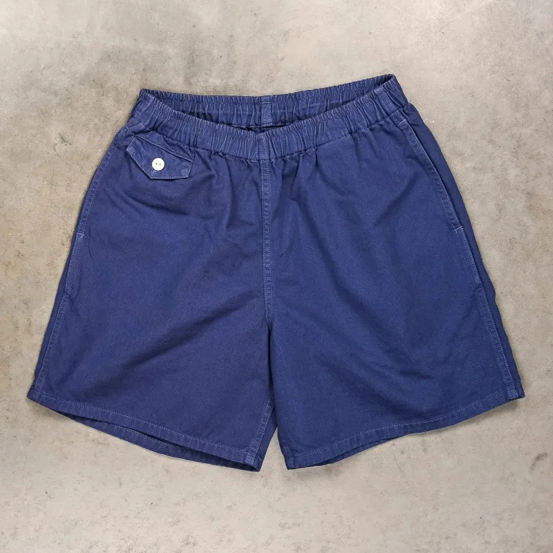 The Real McCoy's Cotton Drill Shorts Navy made by The Real McCoy's