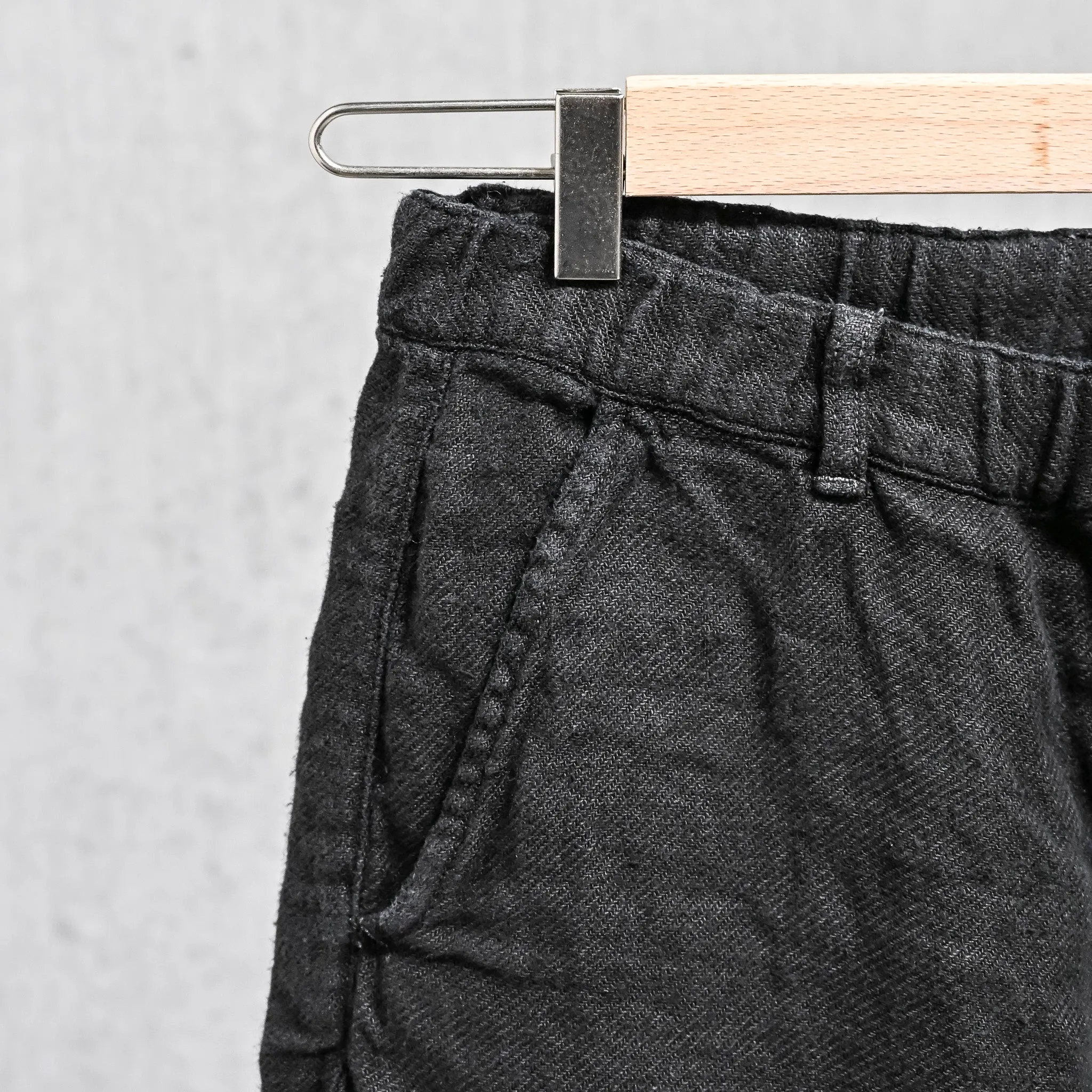 Remi Relief Linen Twill Easy Shorts Black sold by Frans Boone product image thumbnail 5