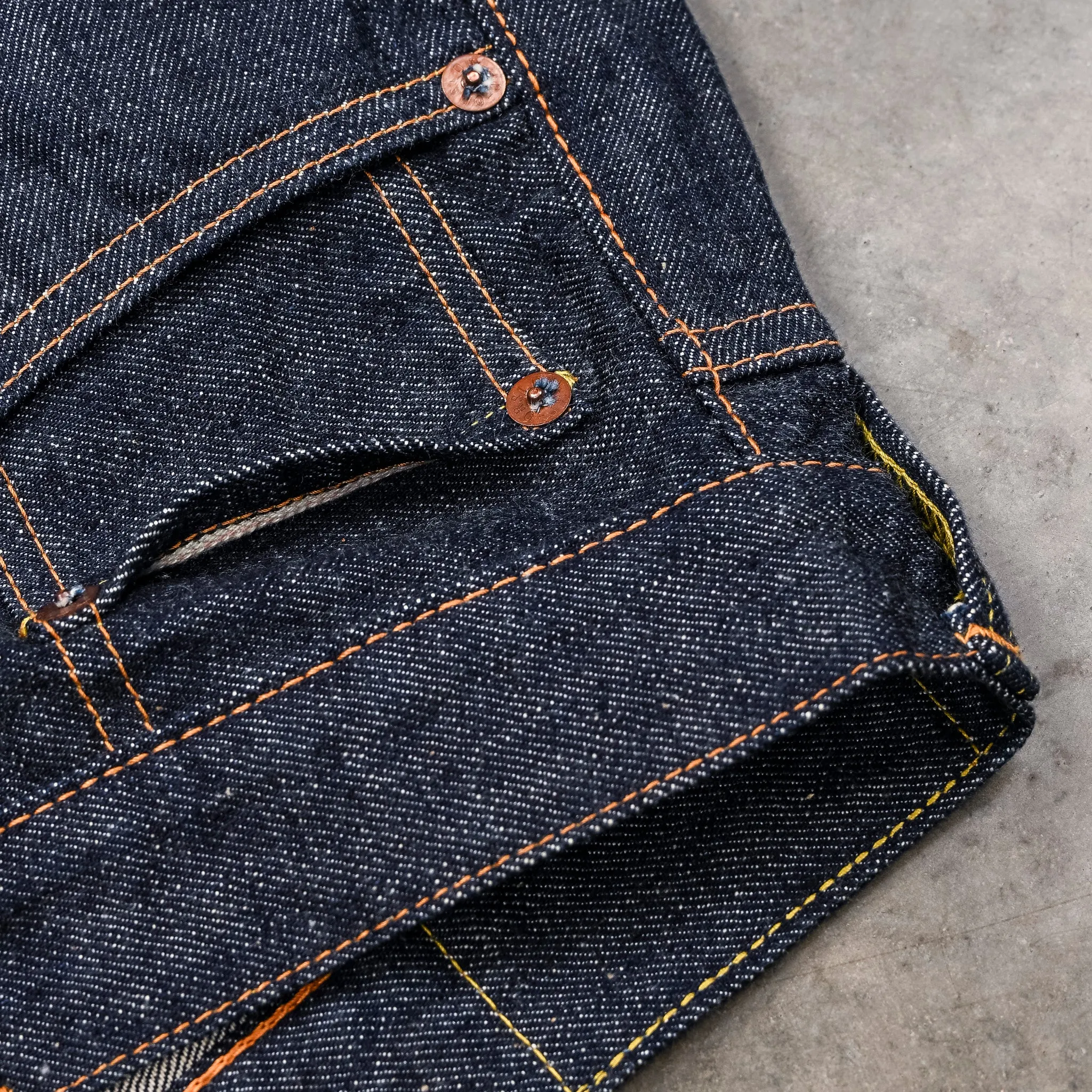 OrSlow 105XX 1950's Denim Standard One Wash sold by Frans Boone product image thumbnail 5