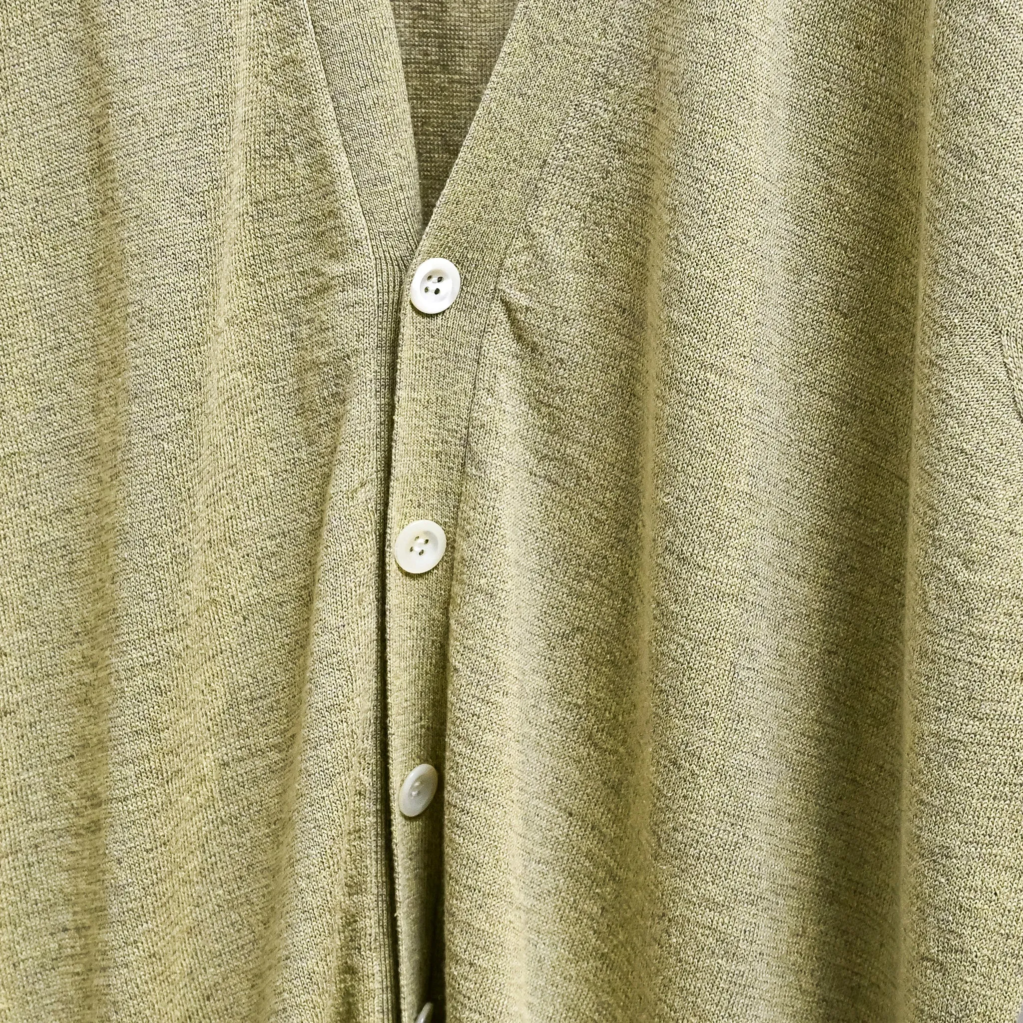 Olde H & Daughter Linen Silk Plain Stitch Cardigan Meadow sold by Frans Boone product image thumbnail 5