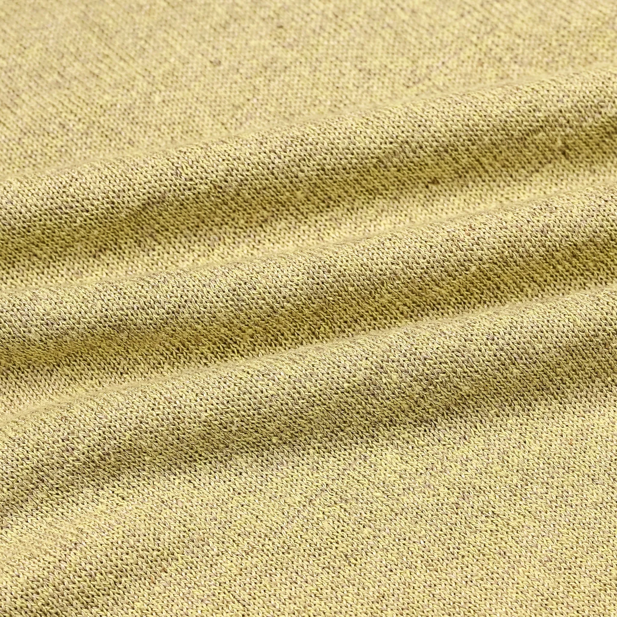 Olde H & Daughter Linen Silk Plain Stitch V-Neck Meadow sold by Frans Boone product image thumbnail 5