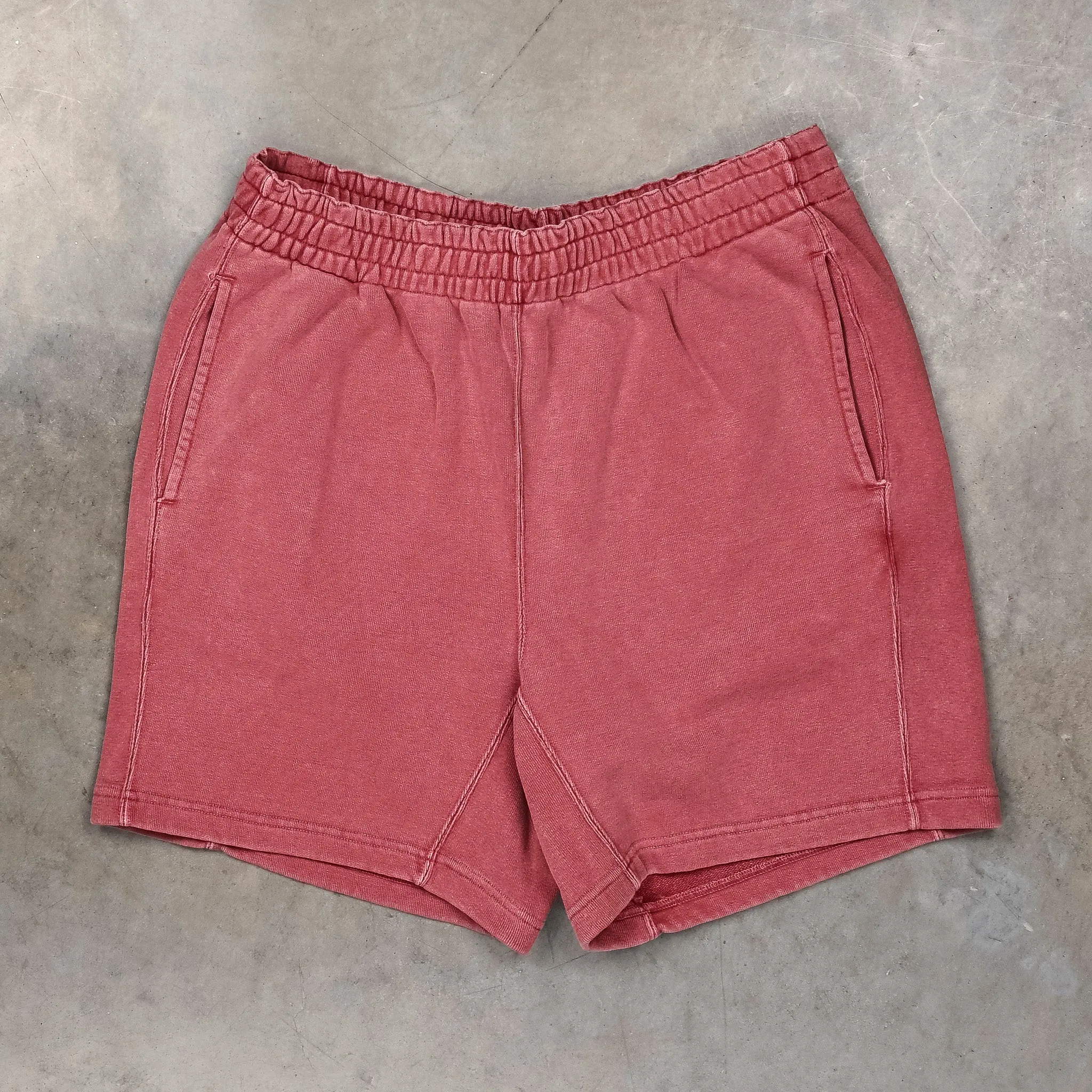 Remi Relief SP Finish Fleece Shorts Bordeaux sold by Frans Boone