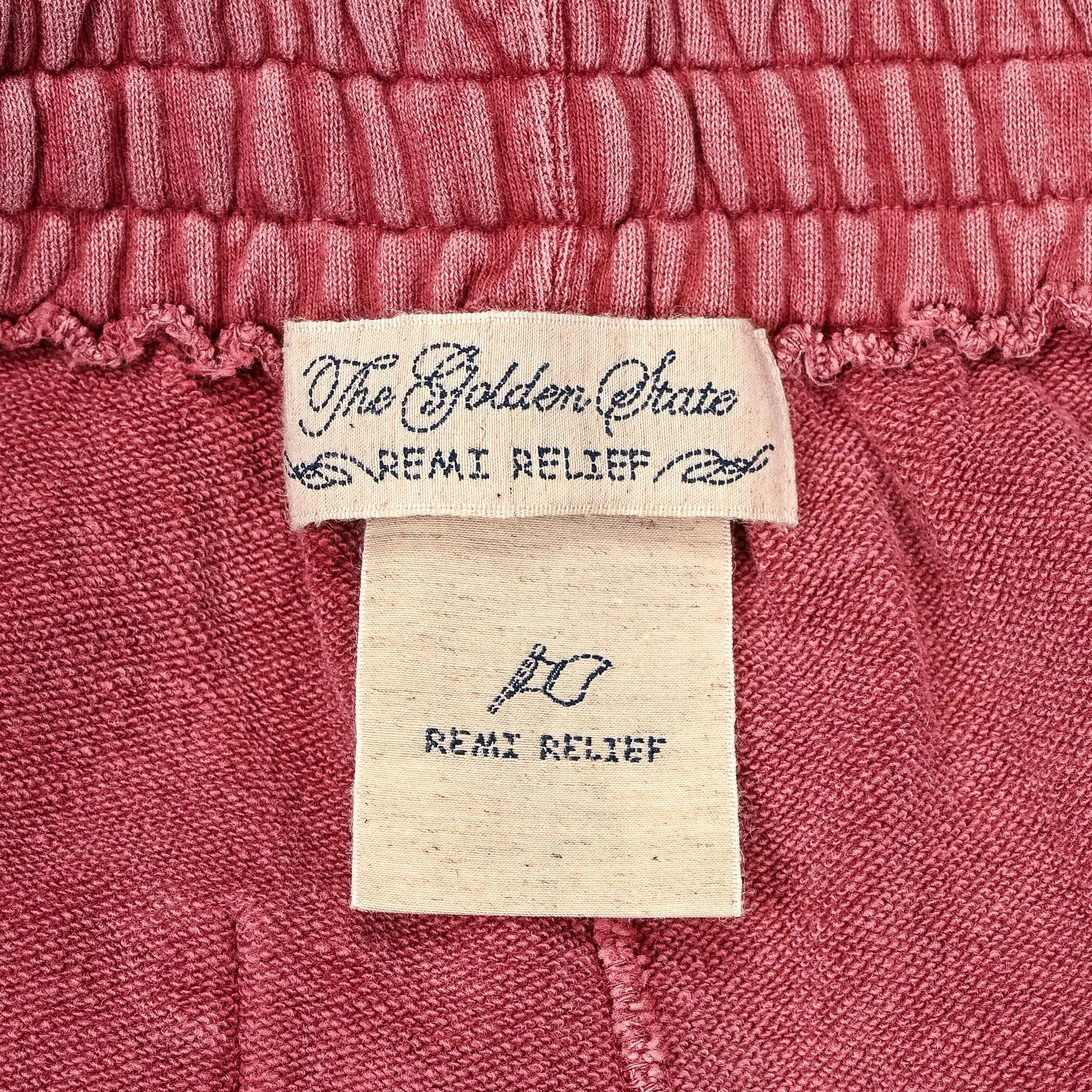 Remi Relief SP Finish Fleece Shorts Bordeaux sold by Frans Boone product image thumbnail 3