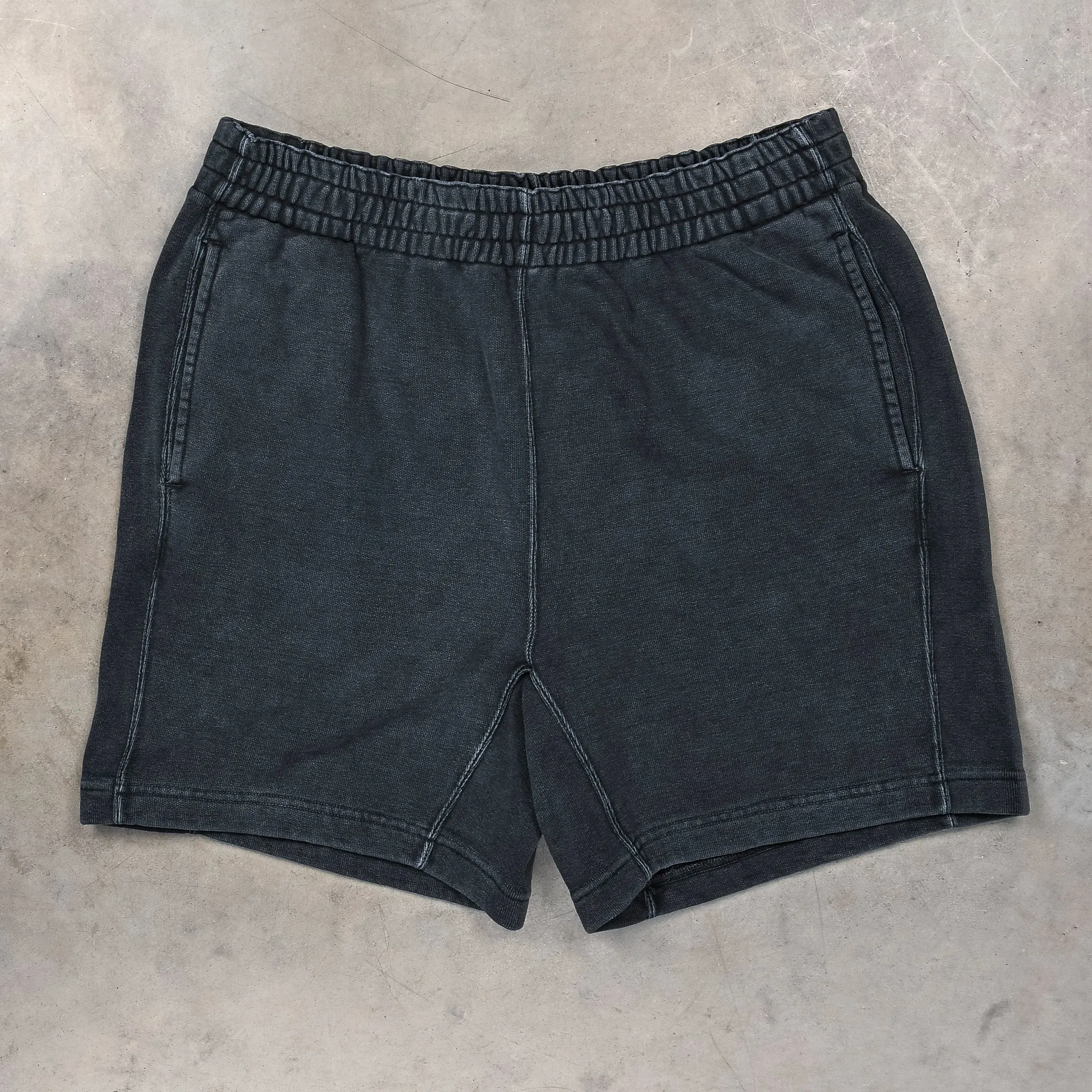 Remi Relief SP Finish Fleece Shorts Black sold by Frans Boone
