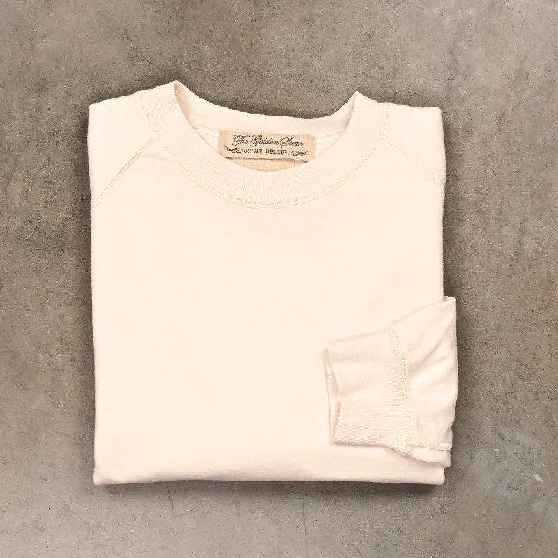 Remi Relief Raglan Sweater Supima Cotton L.Pink made by Remi Relief