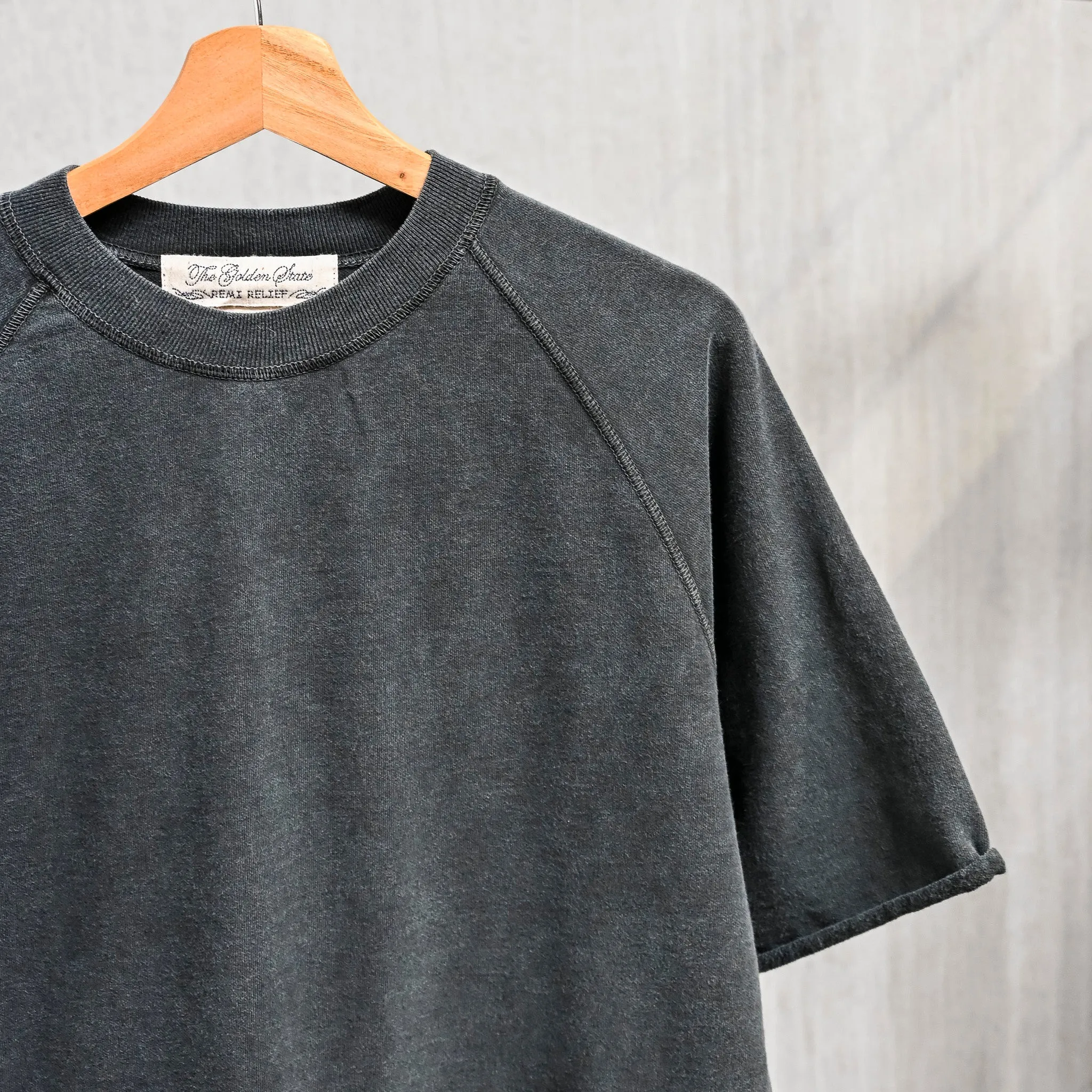 Remi Relief Raglan Short Sleeve Sweater Supima Cotton Black sold by Frans Boone product image thumbnail 3