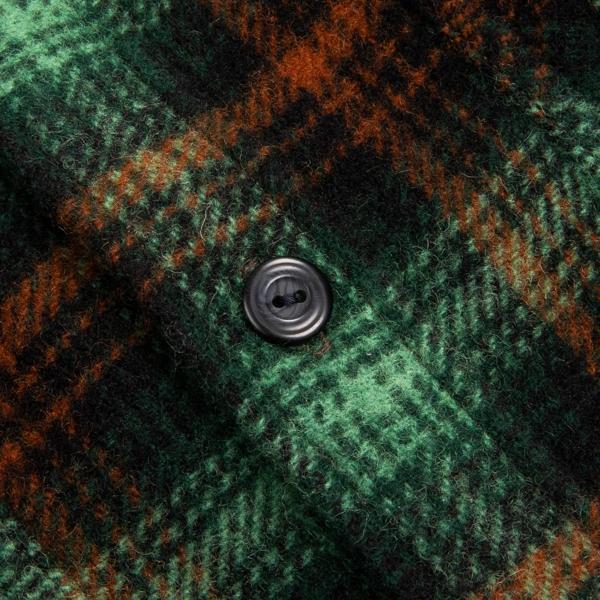 RRL Mason Wool Twill Overshirt Green Plaid sold by Frans Boone product image thumbnail 5