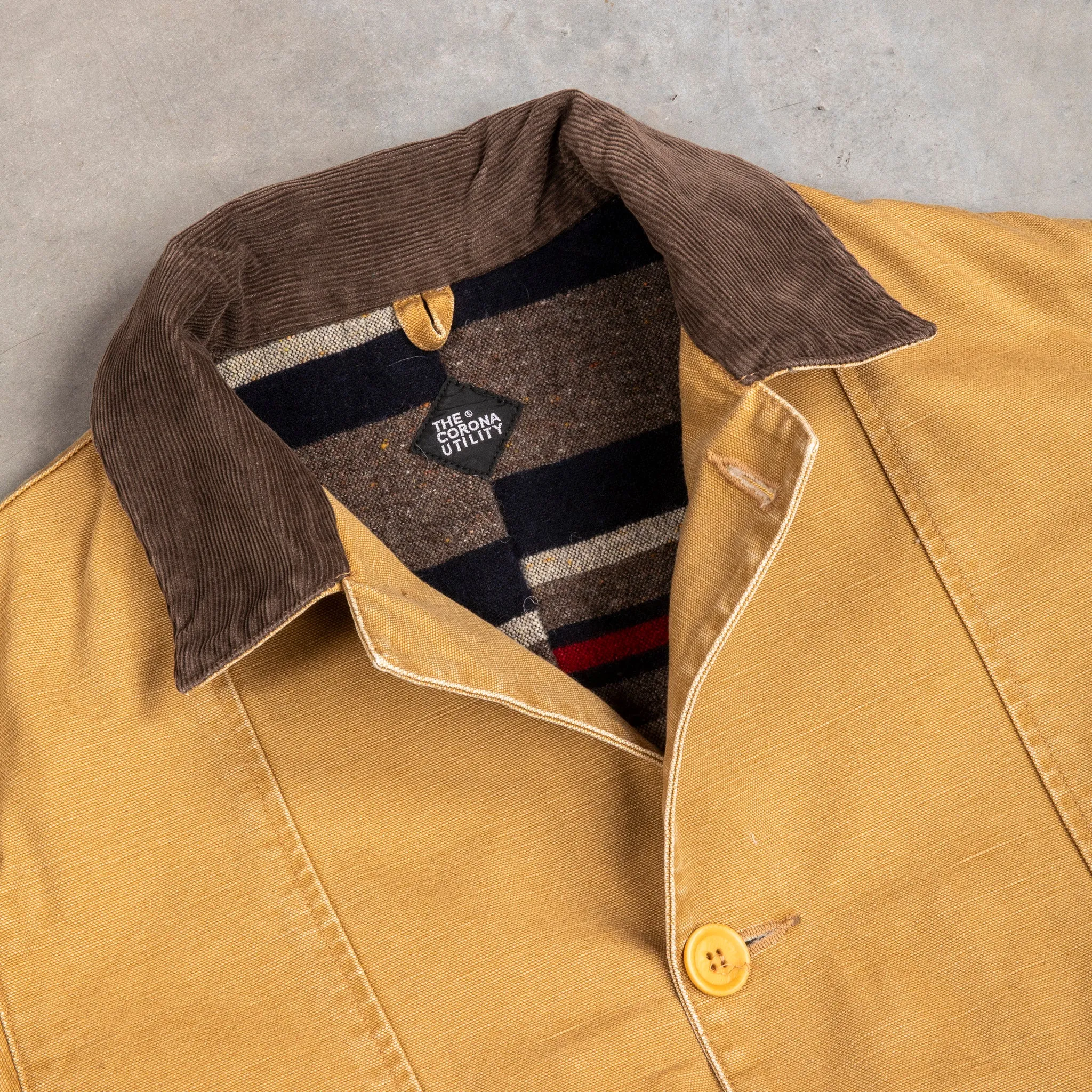 The Corona Utility CJ076 Utica Field Coat Khaki sold by Frans Boone product image thumbnail 4