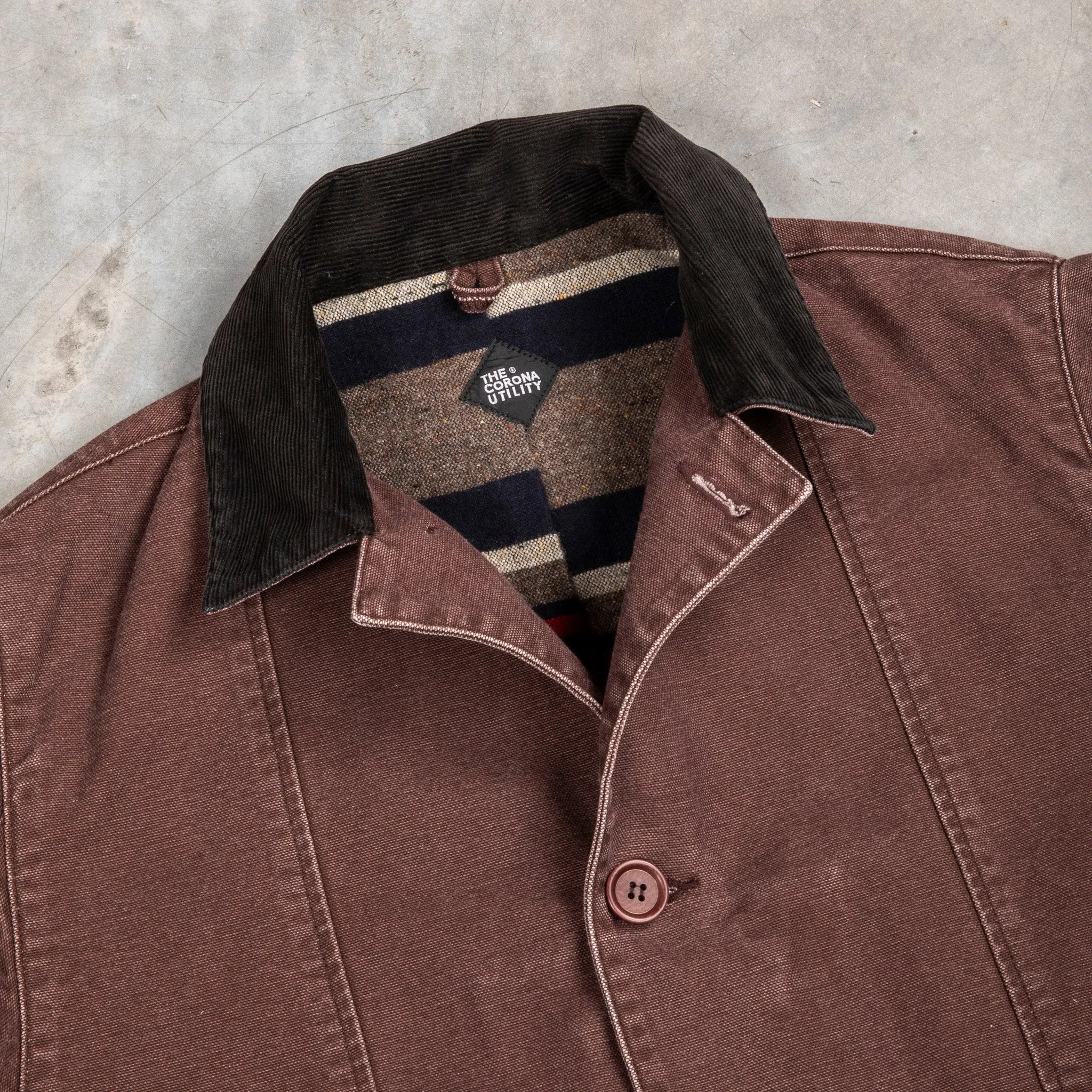 The Corona Utility CJ076 Utica Field Coat Chocolate Brown sold by Frans Boone product image thumbnail 4