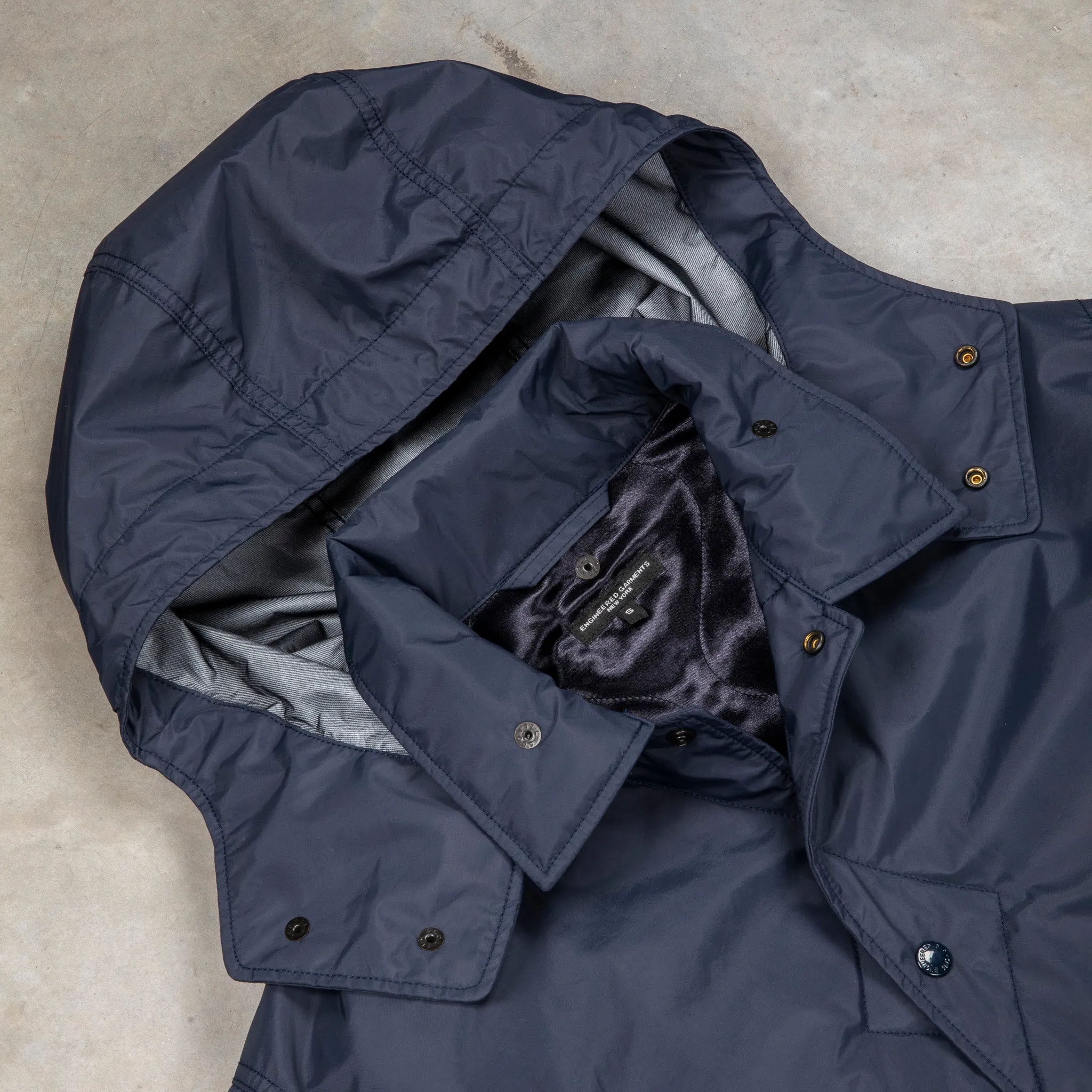 Engineered Garments Wind Breaker 3L Nylon Navy sold by Frans Boone product image thumbnail 5