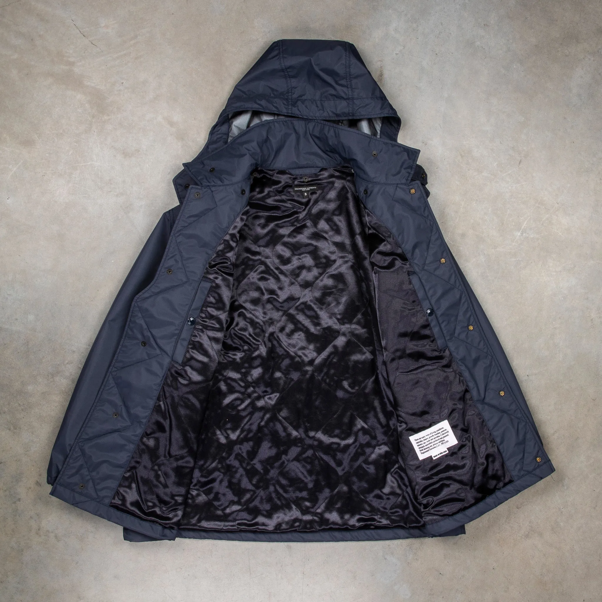 Engineered Garments Wind Breaker 3L Nylon Navy sold by Frans Boone product image thumbnail 4