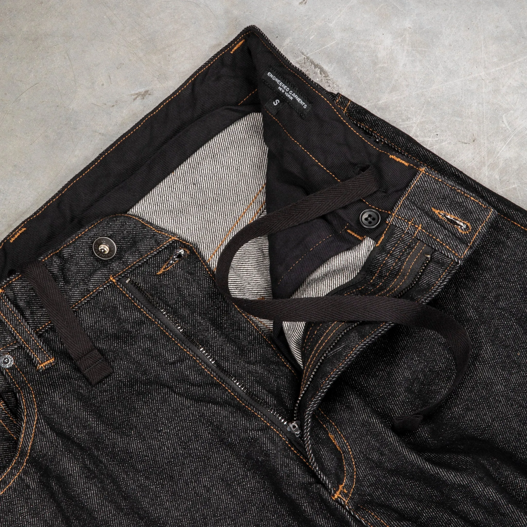 Engineered Garments RF Jeans 14 Oz Denim Black sold by Frans Boone product image thumbnail 4