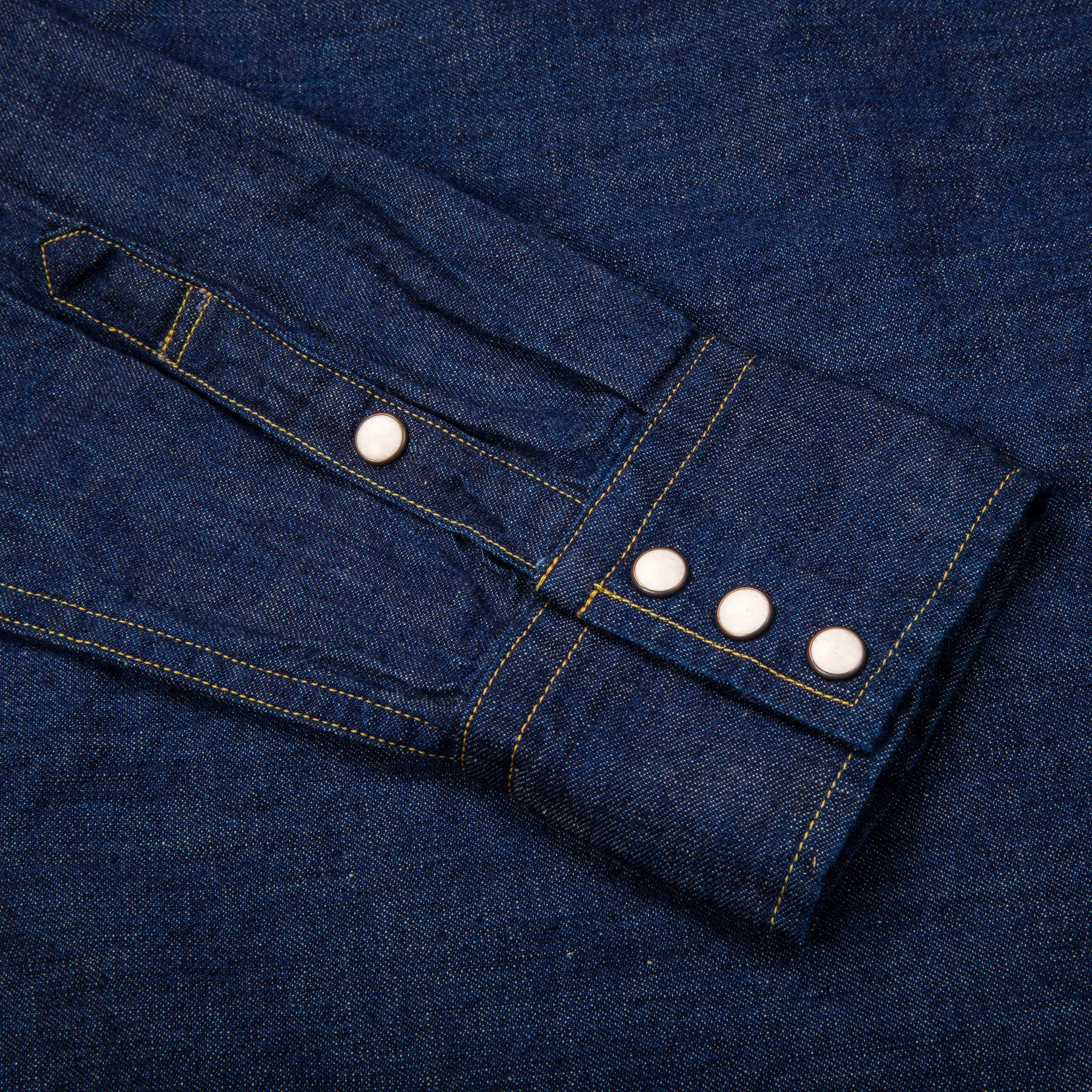 Fullcount 4894 Western Denim Shirt Rinse sold by Frans Boone product image thumbnail 5