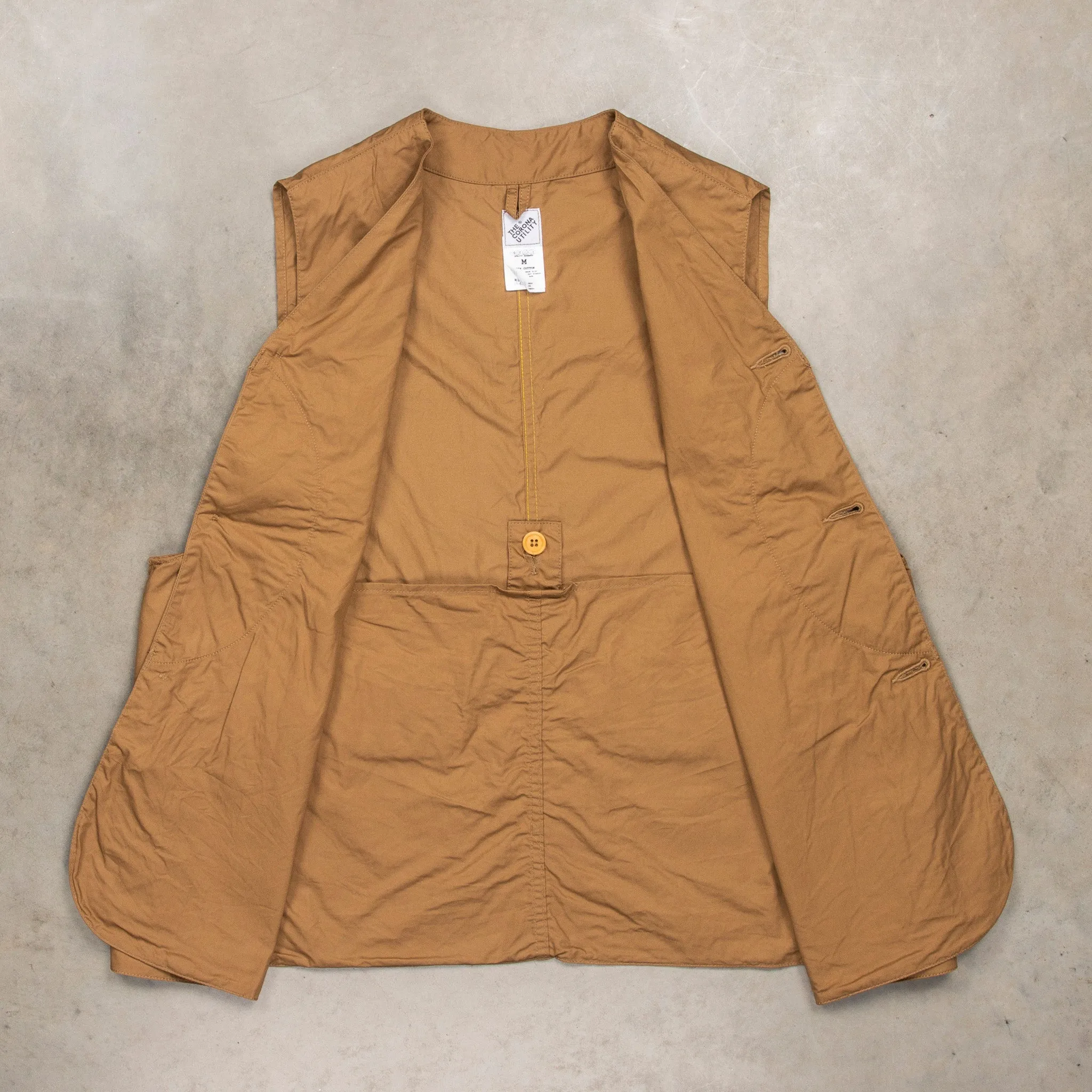 The Corona Utility CV001 Game Vest Cotton Light Twill Khaki sold by Frans Boone product image thumbnail 4