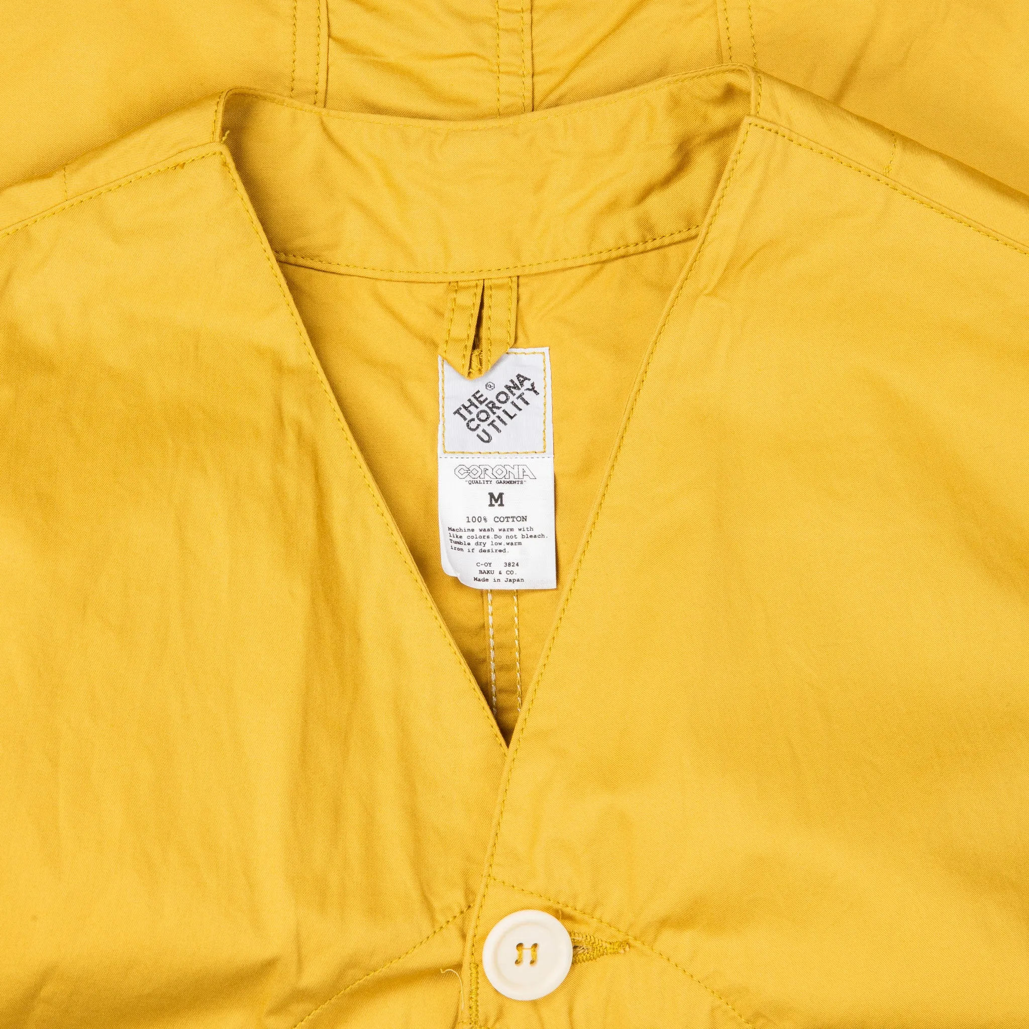 The Corona Utility CV001 Game Vest Cotton Light Twill Mustard sold by Frans Boone product image thumbnail 3