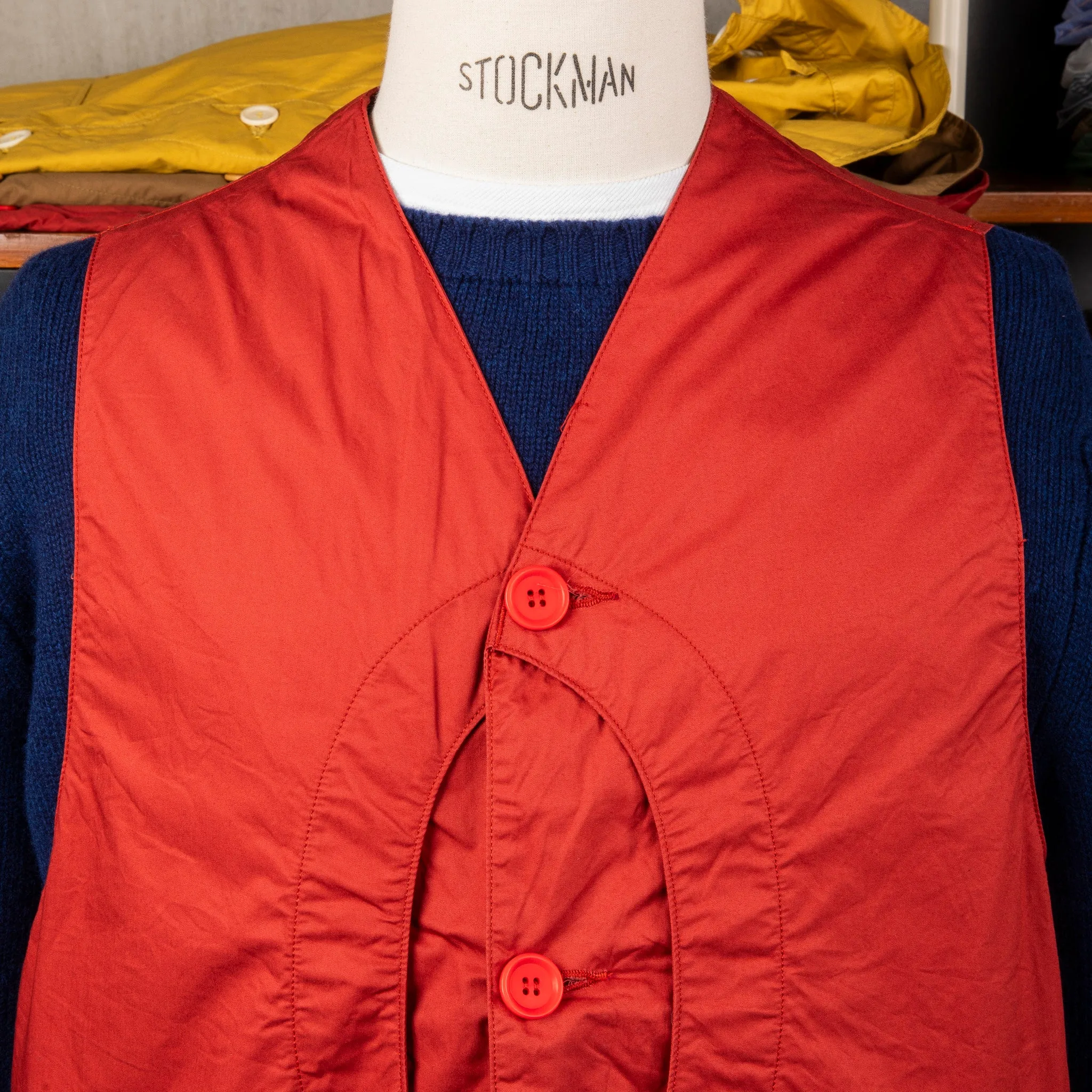 The Corona Utility CV001 Game Vest Cotton Light Twill Red sold by Frans Boone product image thumbnail 4