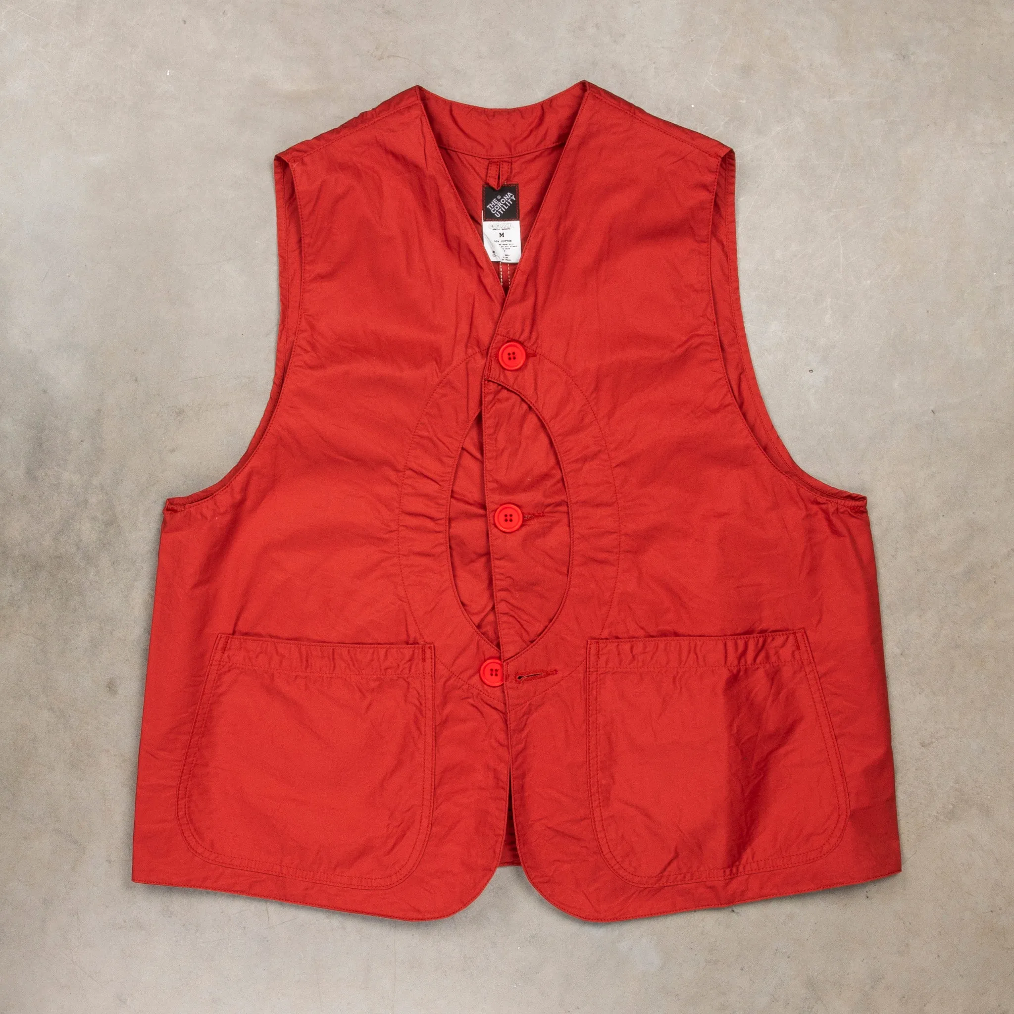 The Corona Utility CV001 Game Vest Cotton Light Twill Red sold by Frans Boone product image thumbnail 2