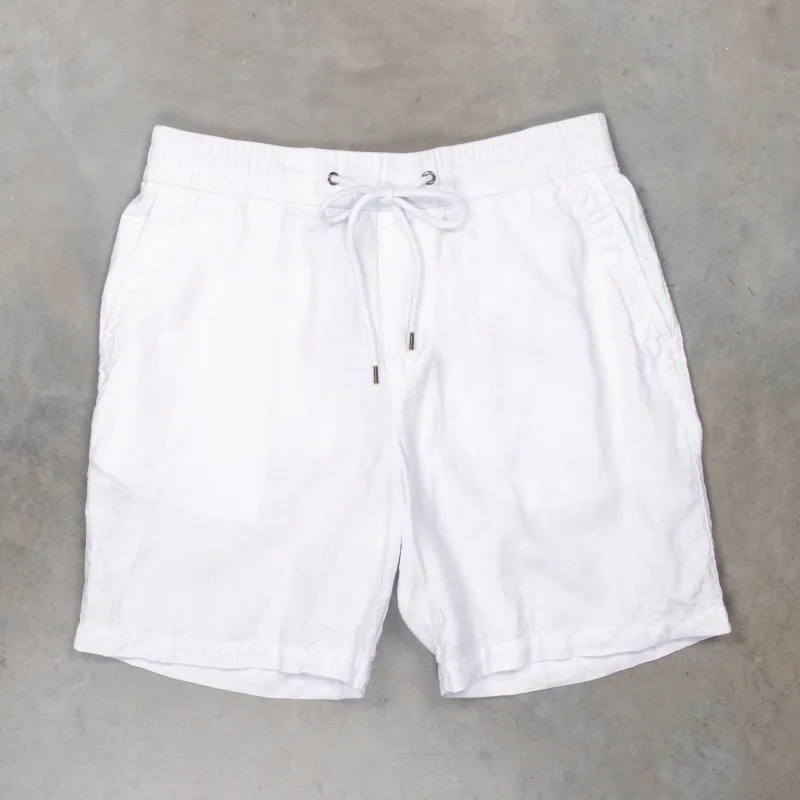 James Perse Relaxed Fit Linen Short White made by James Perse