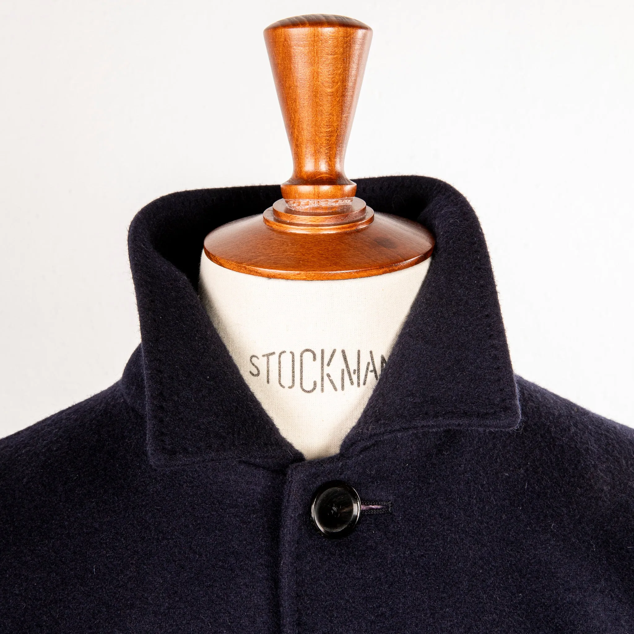 Caruso Rigoletto Loden Overcoat Blu Notte sold by Frans Boone product image thumbnail 5