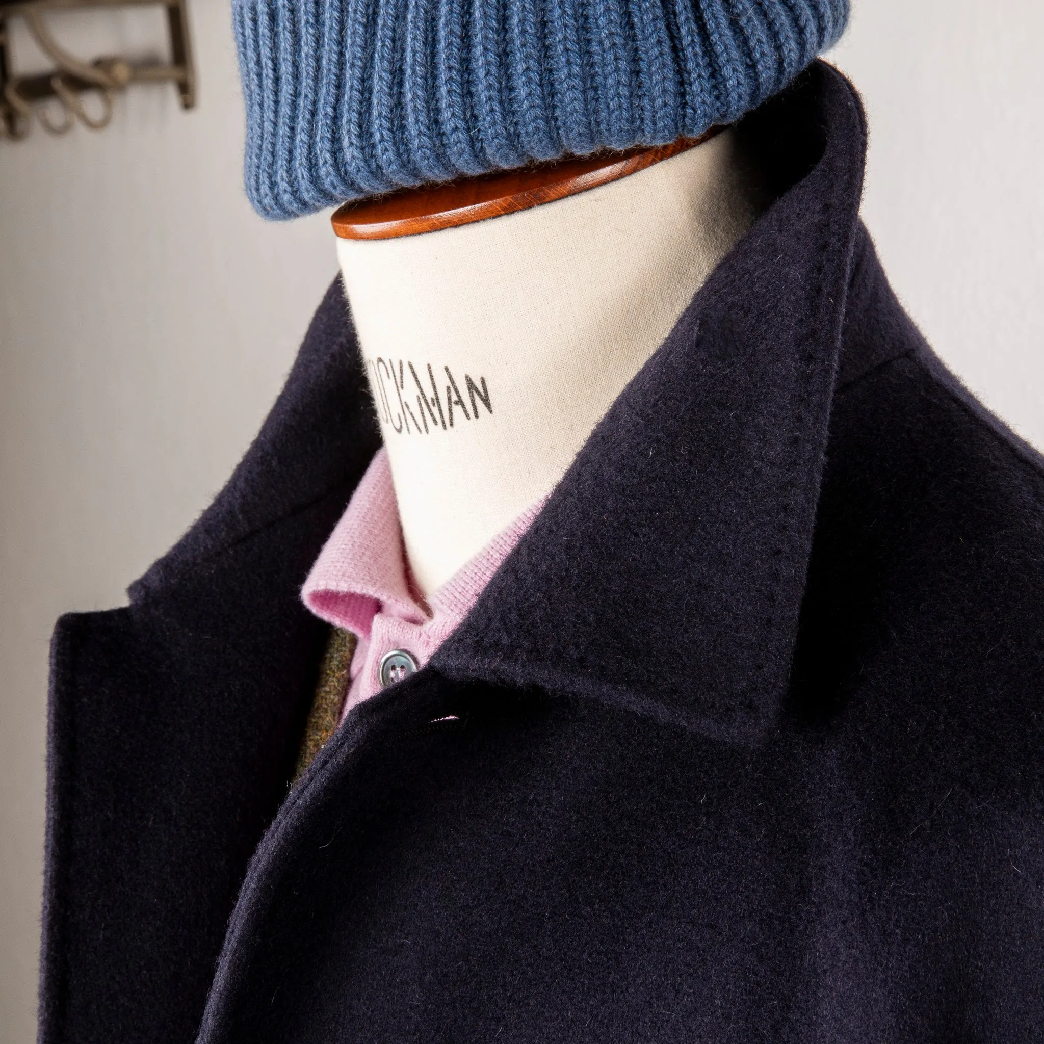 Caruso Rigoletto Loden Overcoat Blu Notte sold by Frans Boone product image thumbnail 4