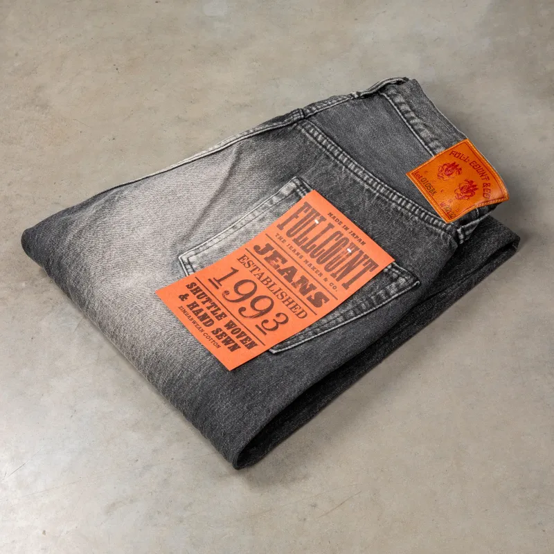 Fullcount 0105 Loose Straight 13.7 Oz Dartford Black made by Full Count