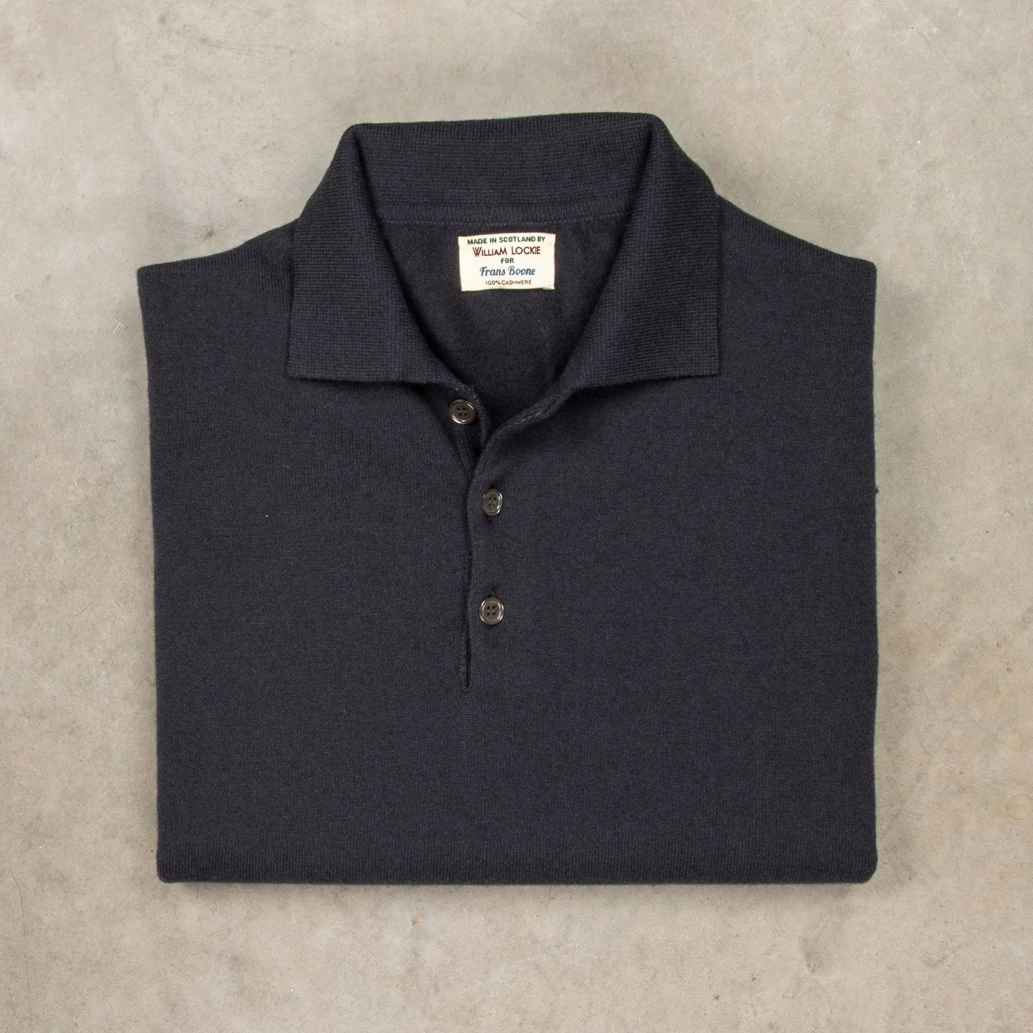 William Lockie x Frans Boone Cashmere Polo Astrakhan sold by Frans Boone