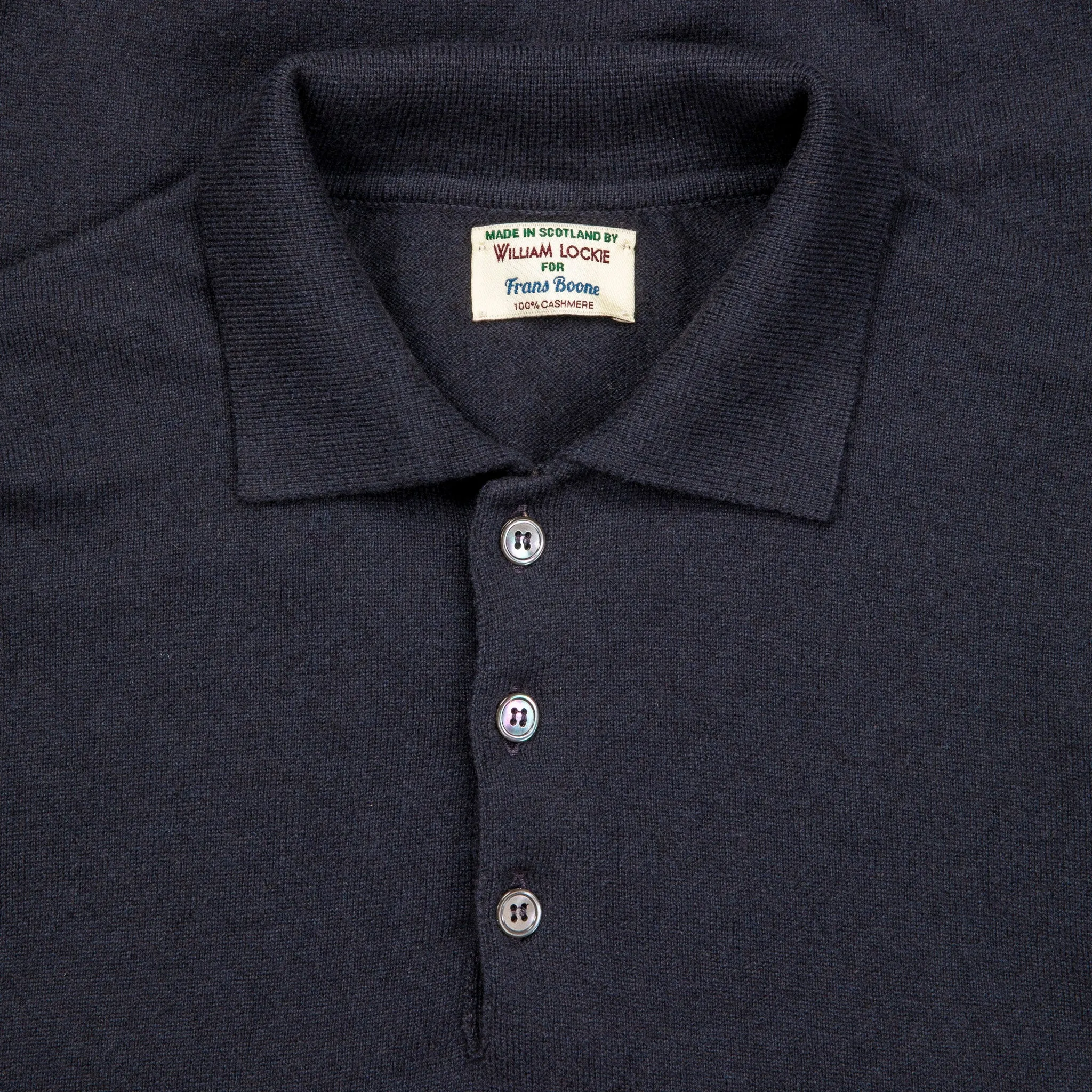 William Lockie x Frans Boone Cashmere Polo Astrakhan sold by Frans Boone product image thumbnail 3