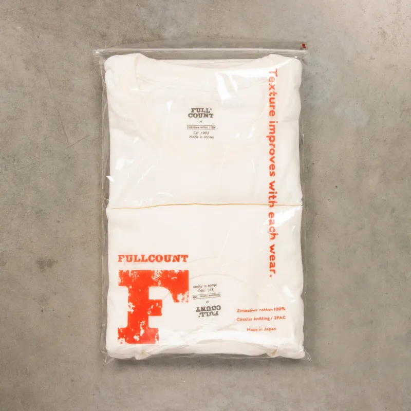 Fullcount 5503 Pack-T White made by Full Count