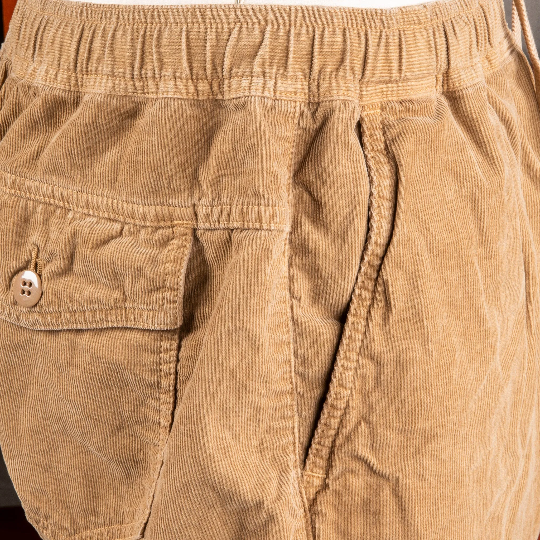 Remi Relief Corduroy Easy Shorts Beige sold by Frans Boone product image thumbnail 4