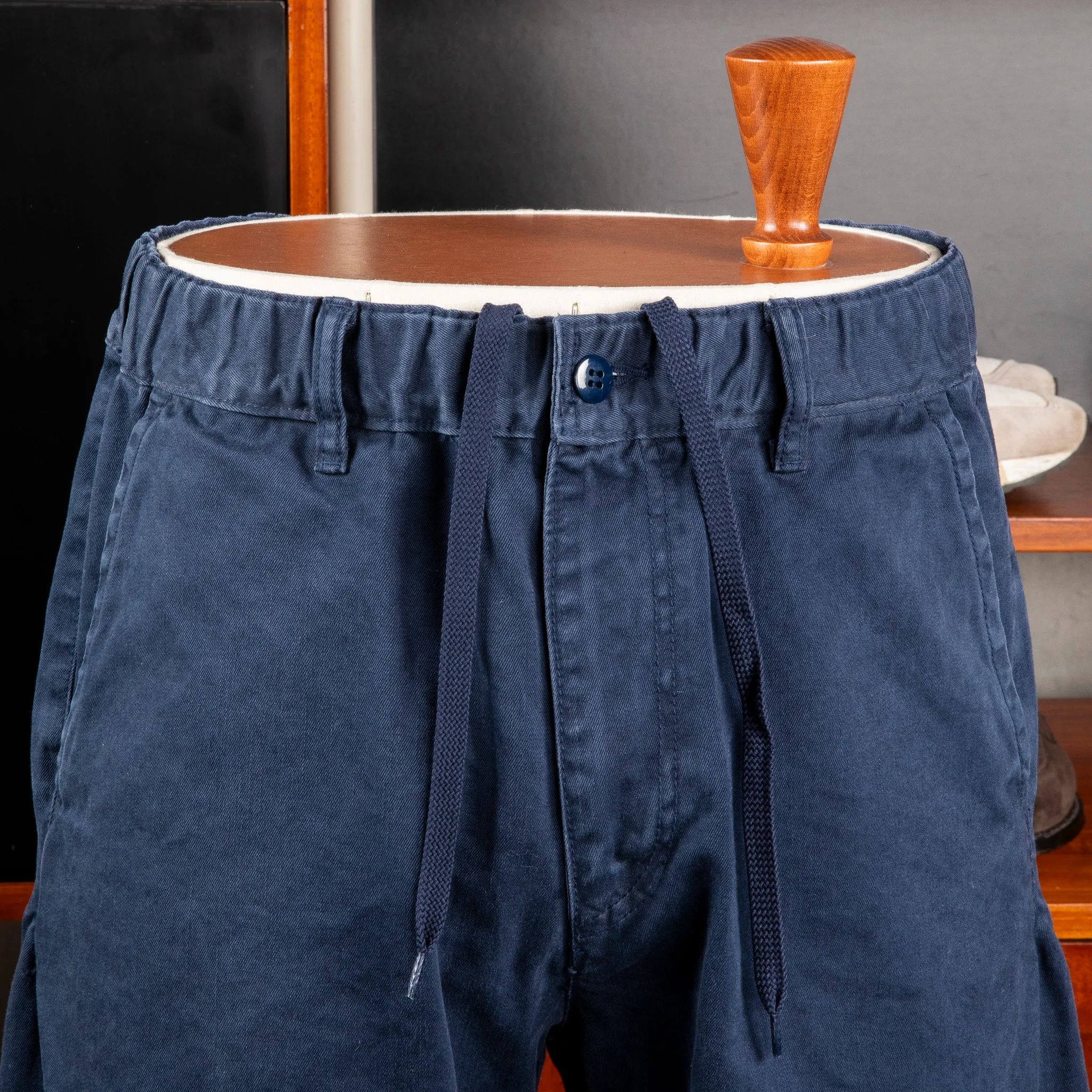 Remi Relief 50's Chino Shorts Navy sold by Frans Boone product image thumbnail 3