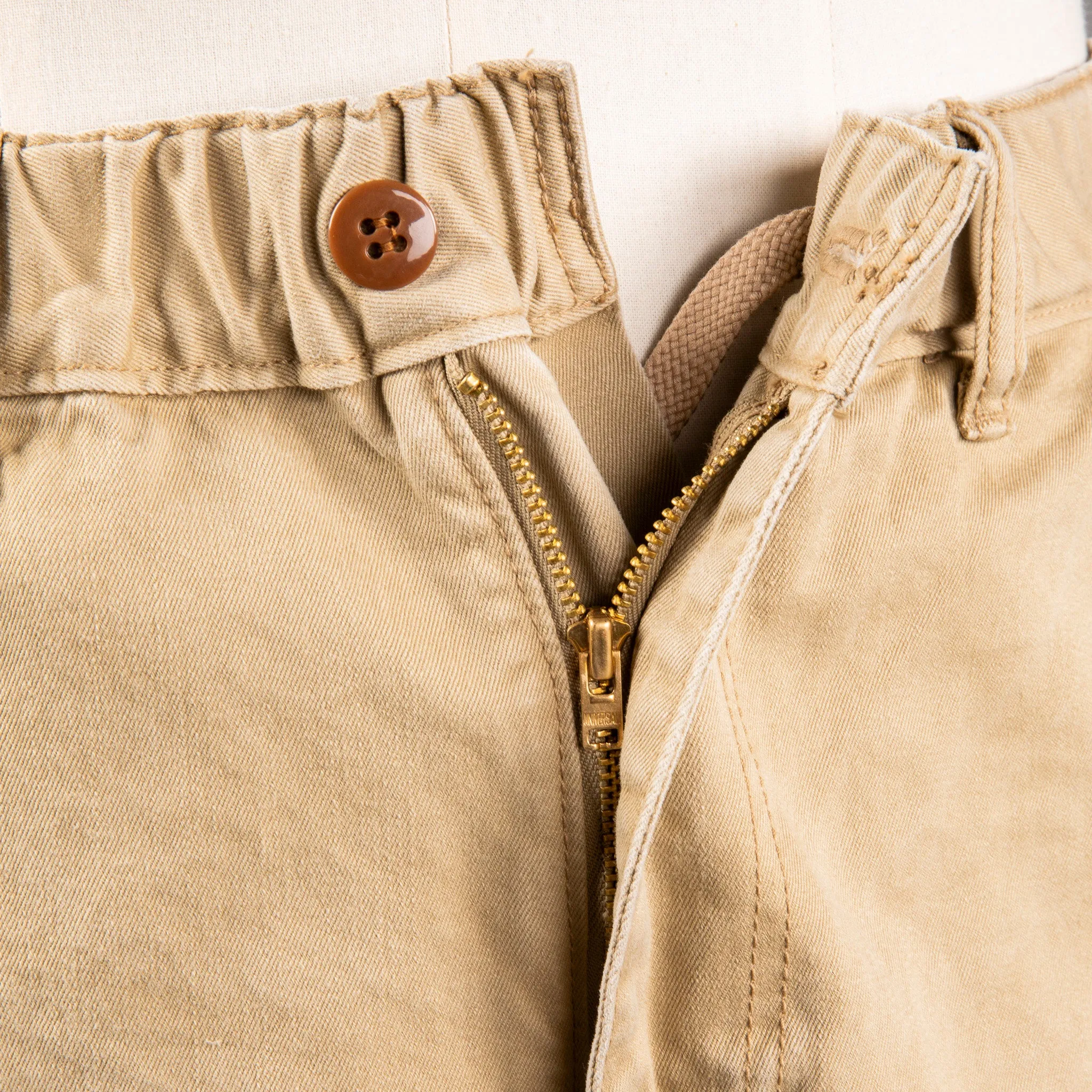 Remi Relief 50's Chino Shorts Beige sold by Frans Boone product image thumbnail 4