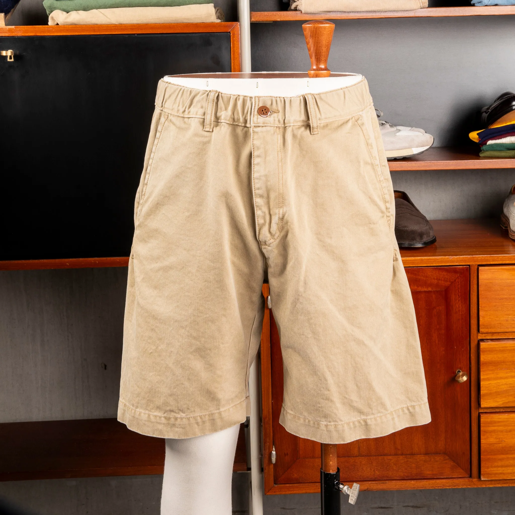Remi Relief 50's Chino Shorts Beige sold by Frans Boone product image thumbnail 2
