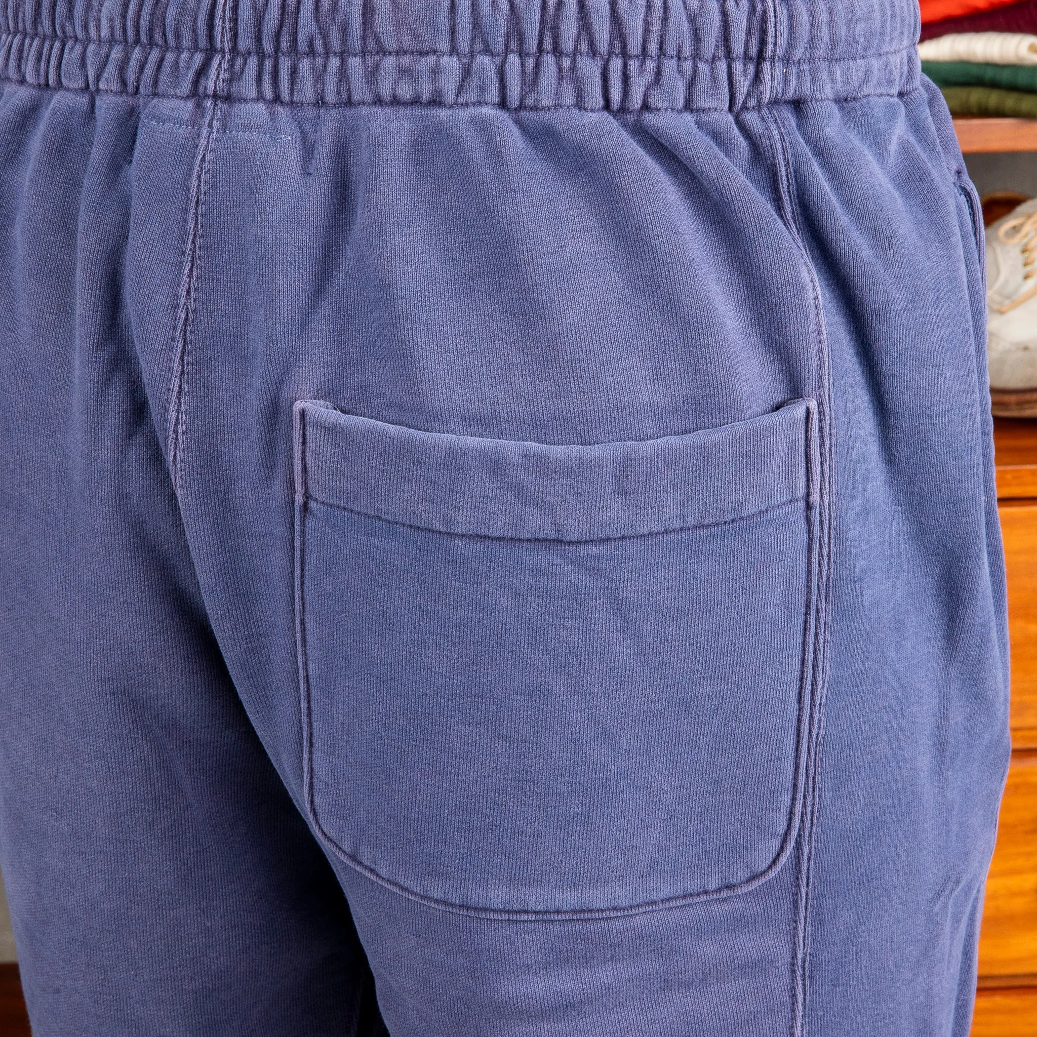 Remi Relief SP Finish Fleece Shorts Navy sold by Frans Boone product image thumbnail 4